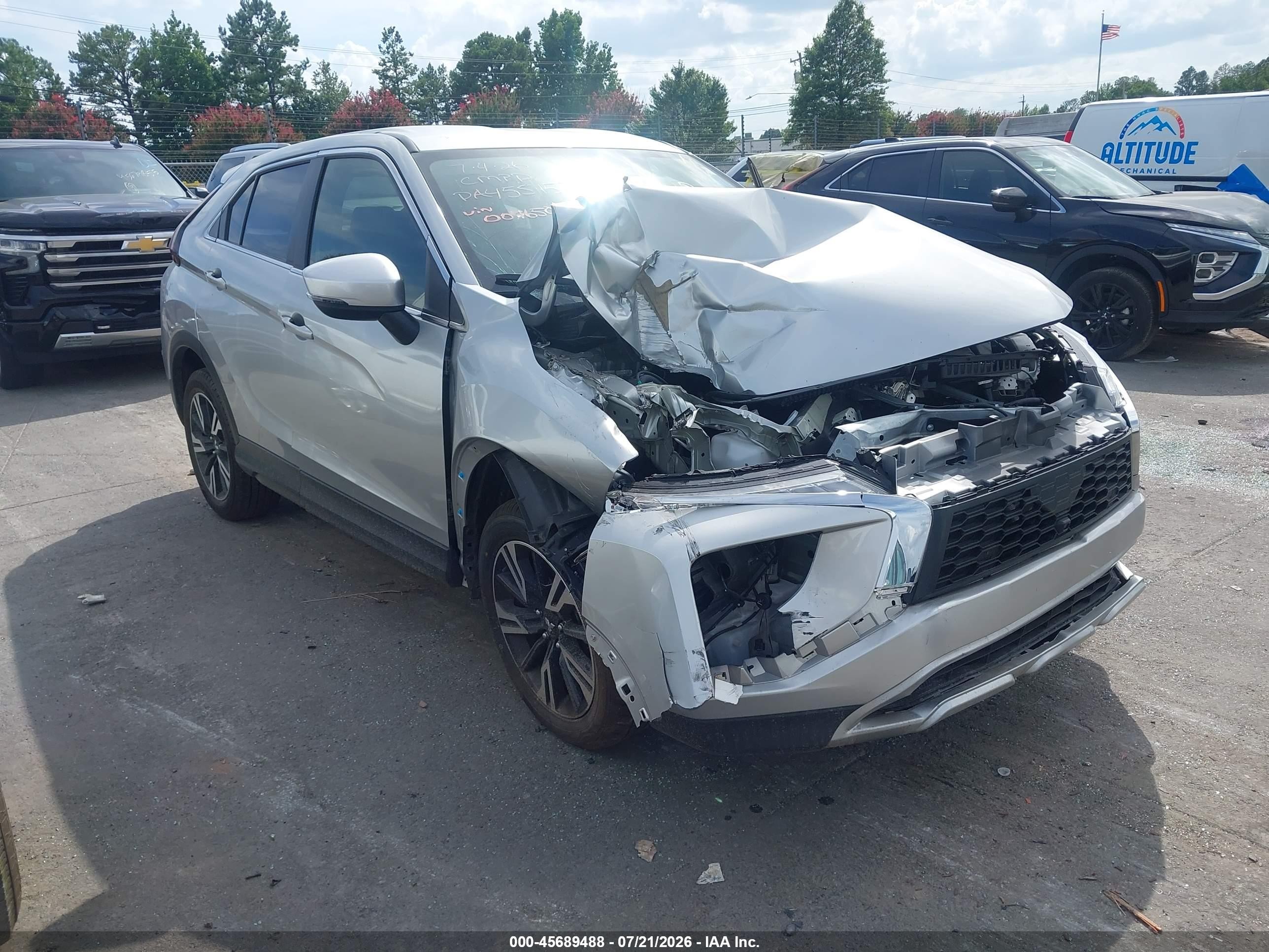 2026 Mitsubishi Eclipse Cross Black Edition, VIN JA4ATWAA2TZ004650 — Front end