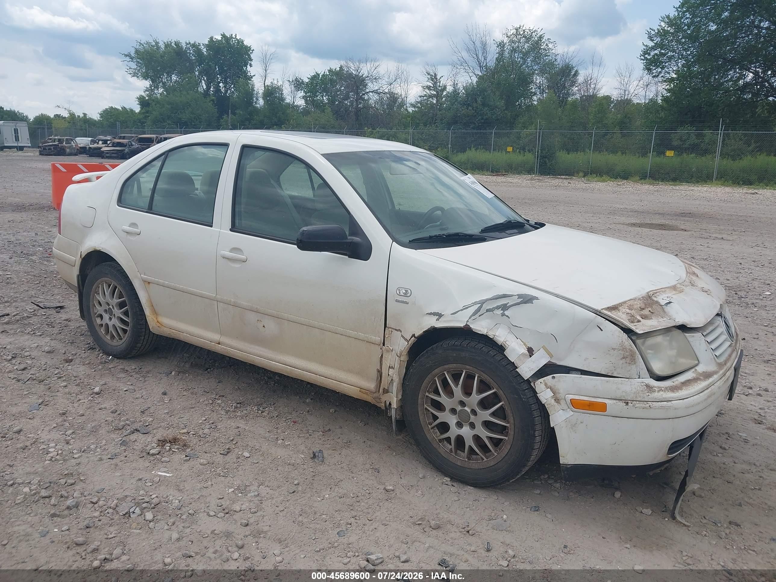 2001 Volkswagen Jetta GLS Wolfsburg Edition, VIN 3VWPD69M11M184727 — Обычный износ