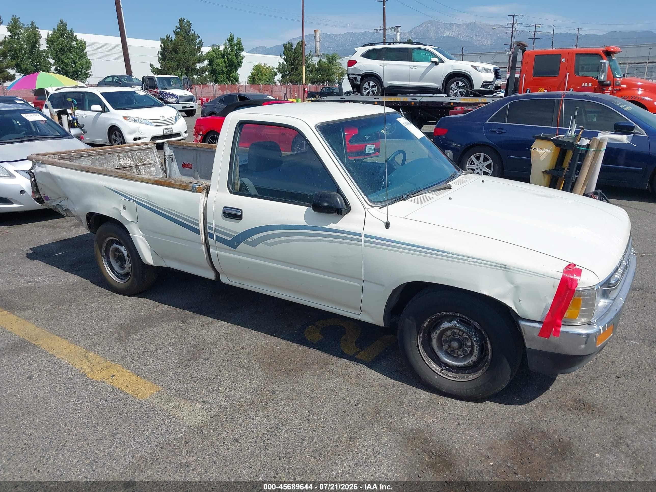 1989 Toyota Pickup, VIN JT4VN82D7K5000346 — Normal wear