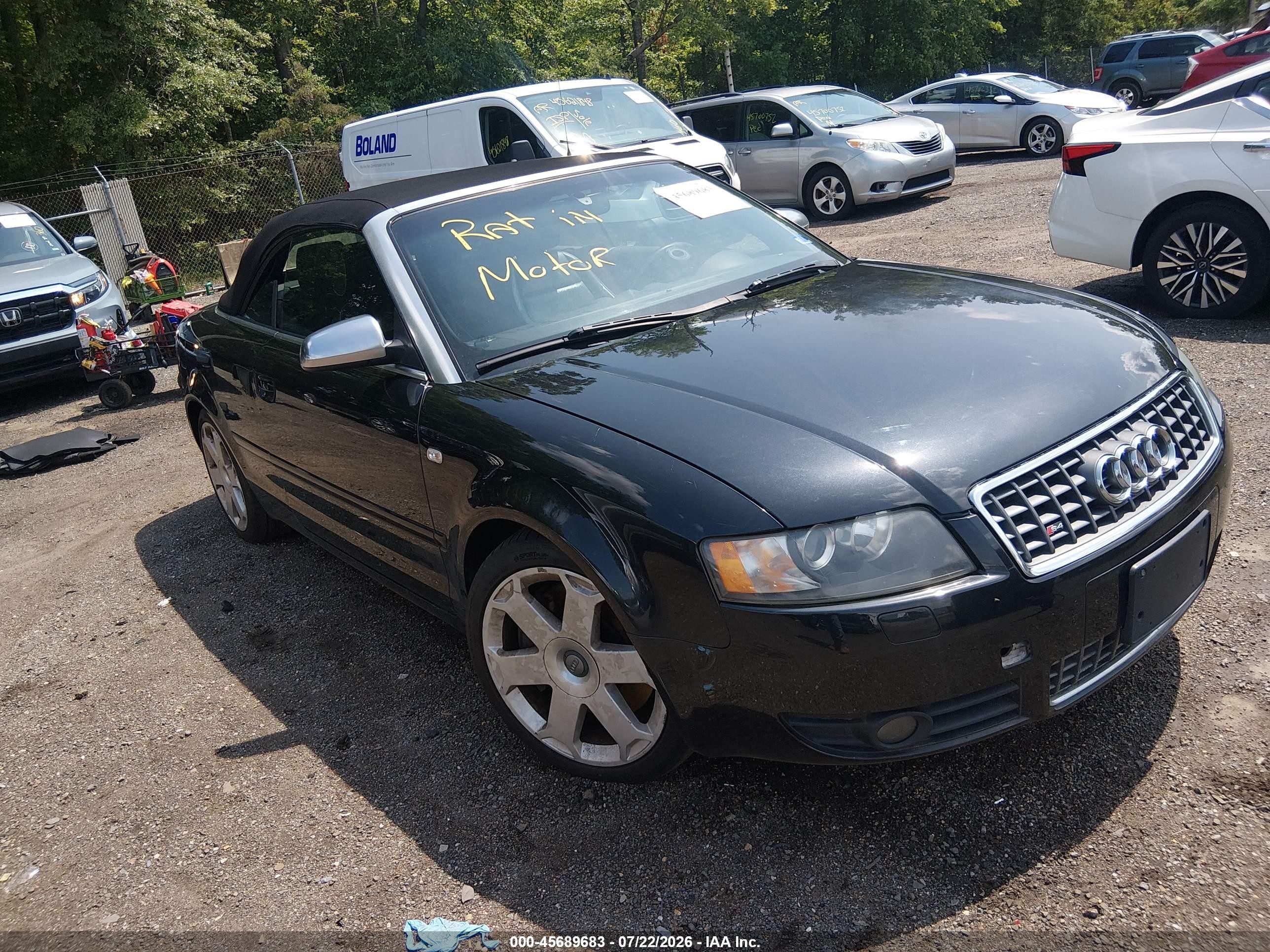 2005 Audi S4, VIN WUARL48H65K900481 — Обычный износ