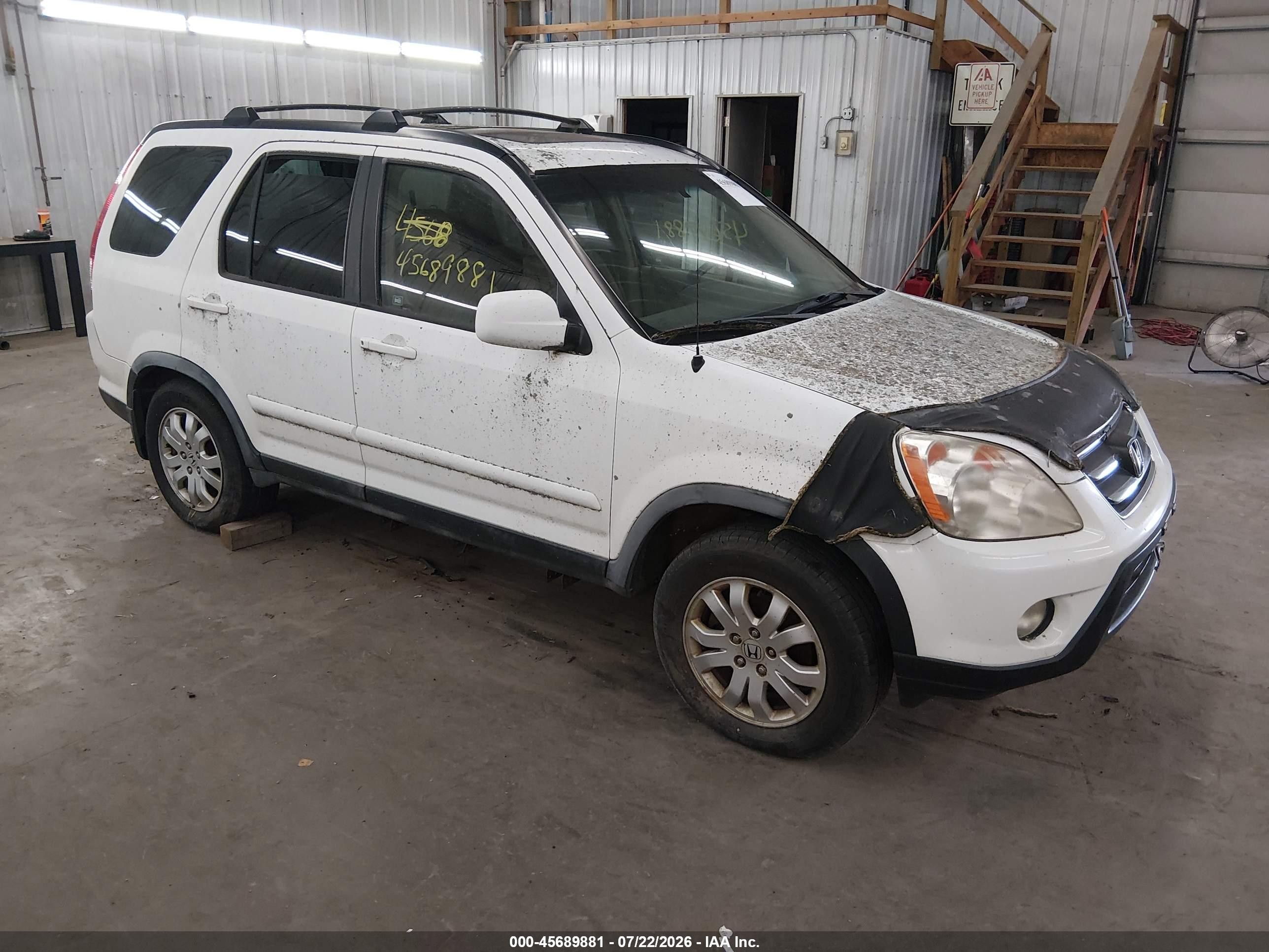 2005 Honda CR-V EX SE, VIN JHLRD78925C023828 — Обычный износ