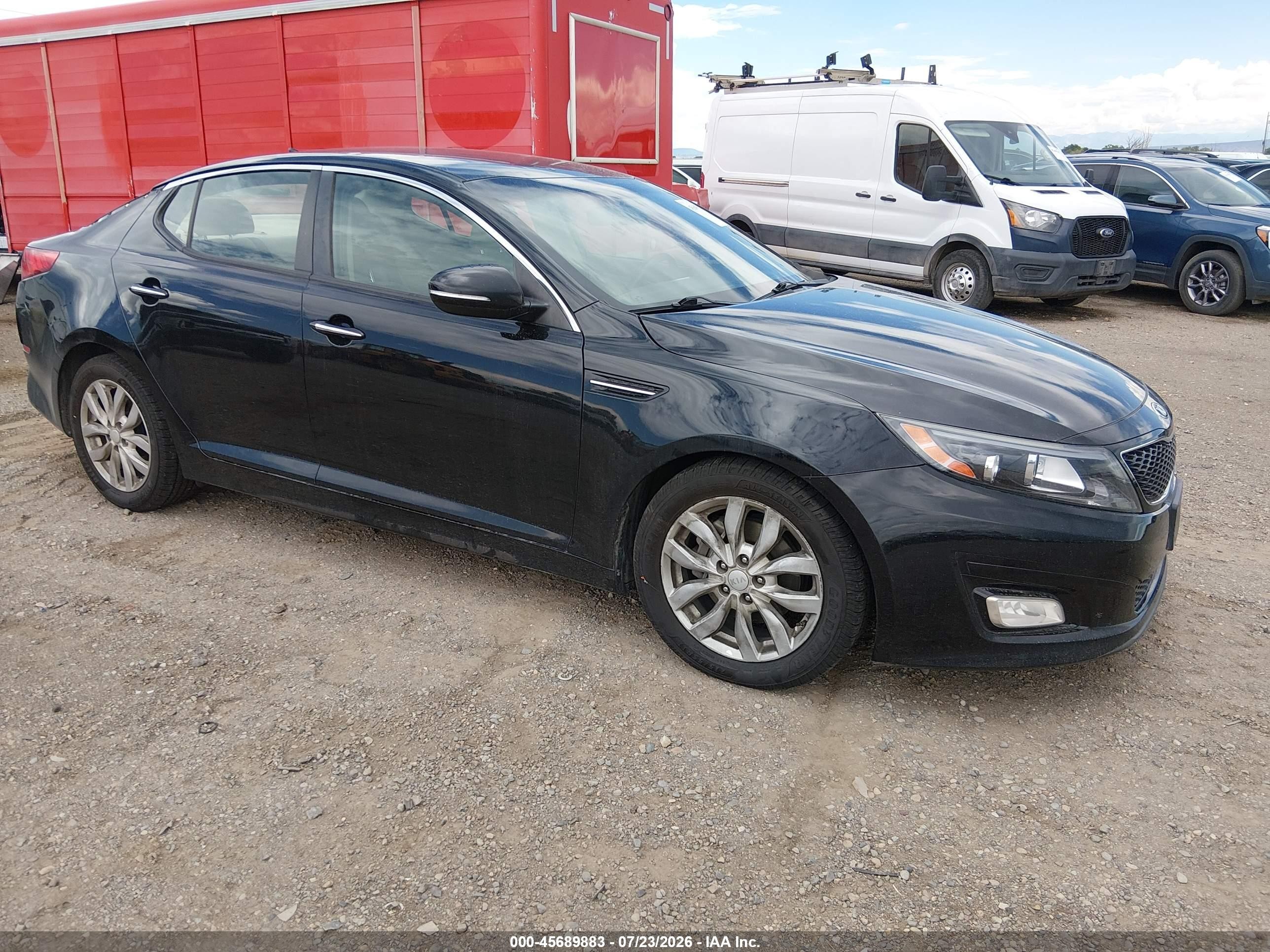 2015 Kia Optima LX, VIN 5XXGM4A78FG360100 — Normal wear