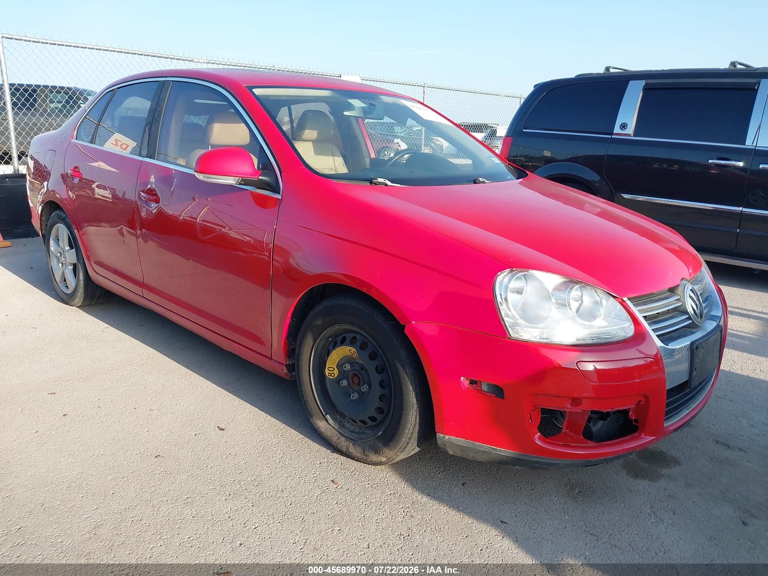 2008 Volkswagen Jetta SE, VIN 3VWRZ71K08M155305 — Обычный износ