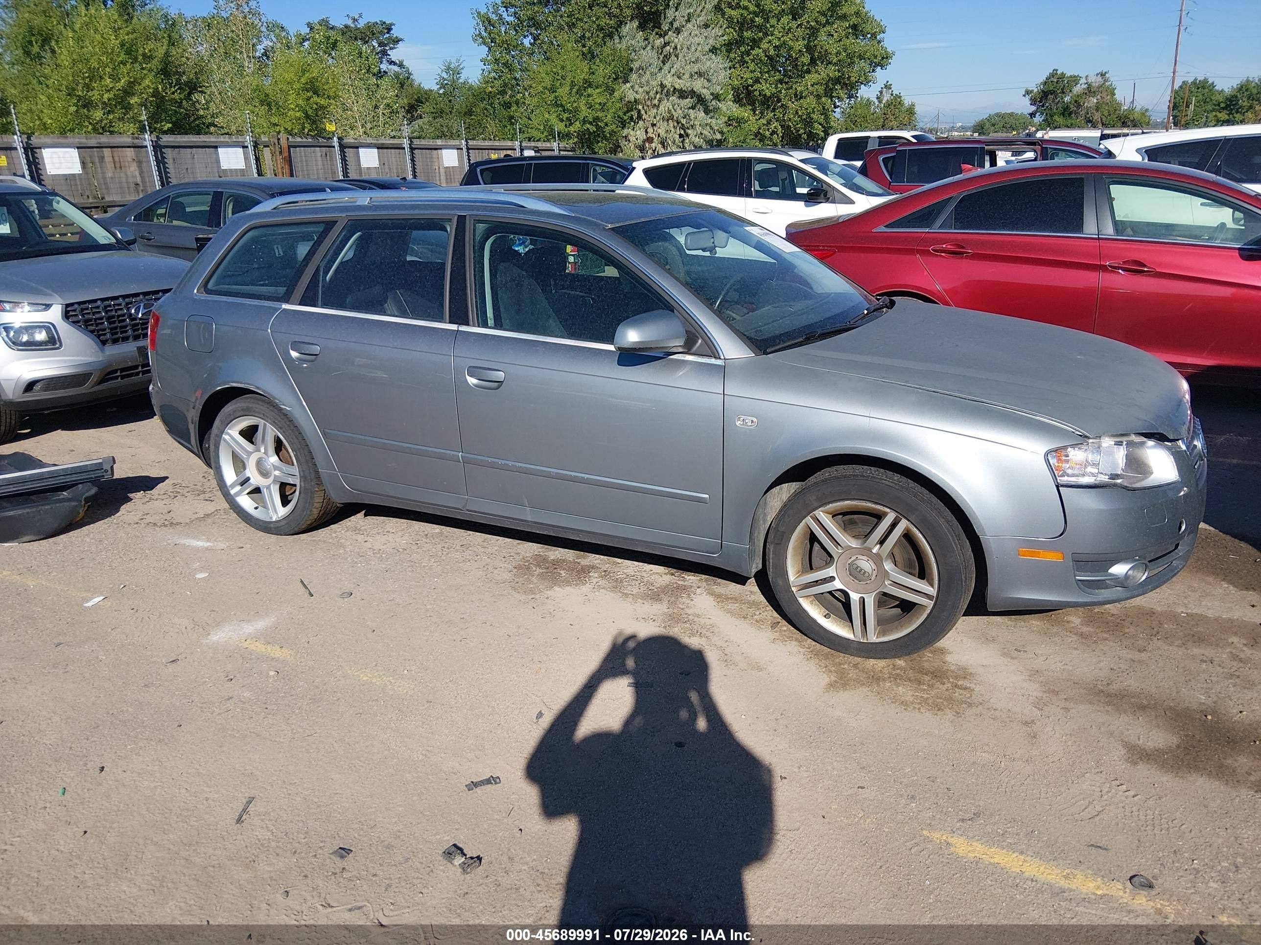 2006 Audi A4 2.0T, VIN WAUKF78EX6A155834 — Обычный износ