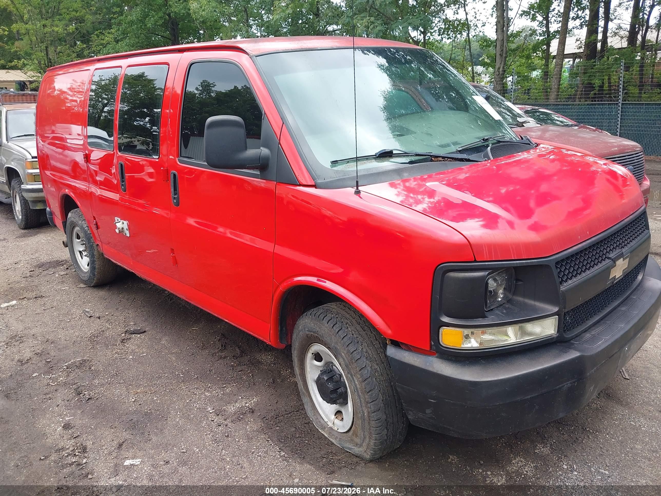 2008 Chevrolet City Express Cargo, VIN 1GCHG35C581189253 — Normal wear