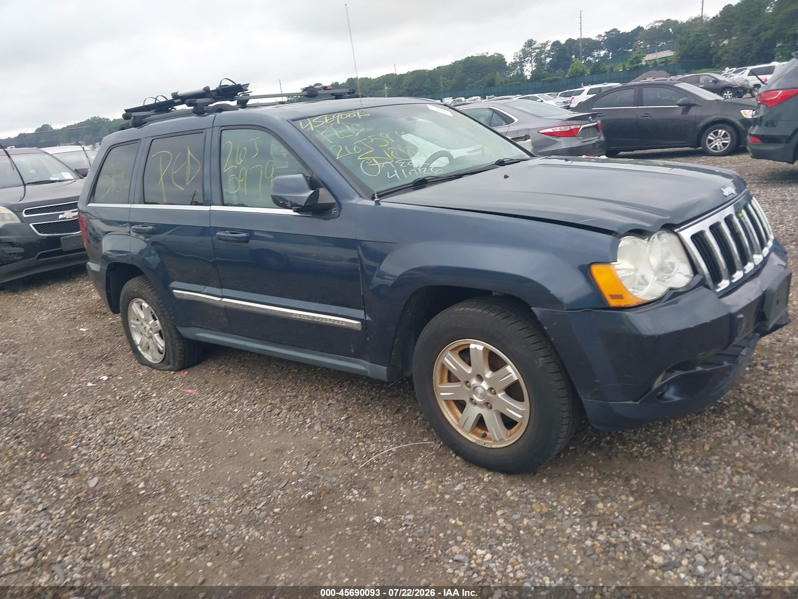 2009 Jeep Grand Cherokee Limited, VIN 1J8GR58K79C554258 — Front end