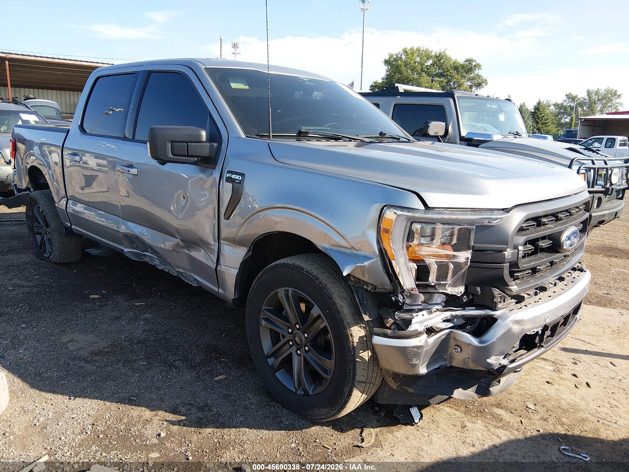 2023 Ford F-150 XLT, VIN 1FTEW1EP2PKF49388 — All over