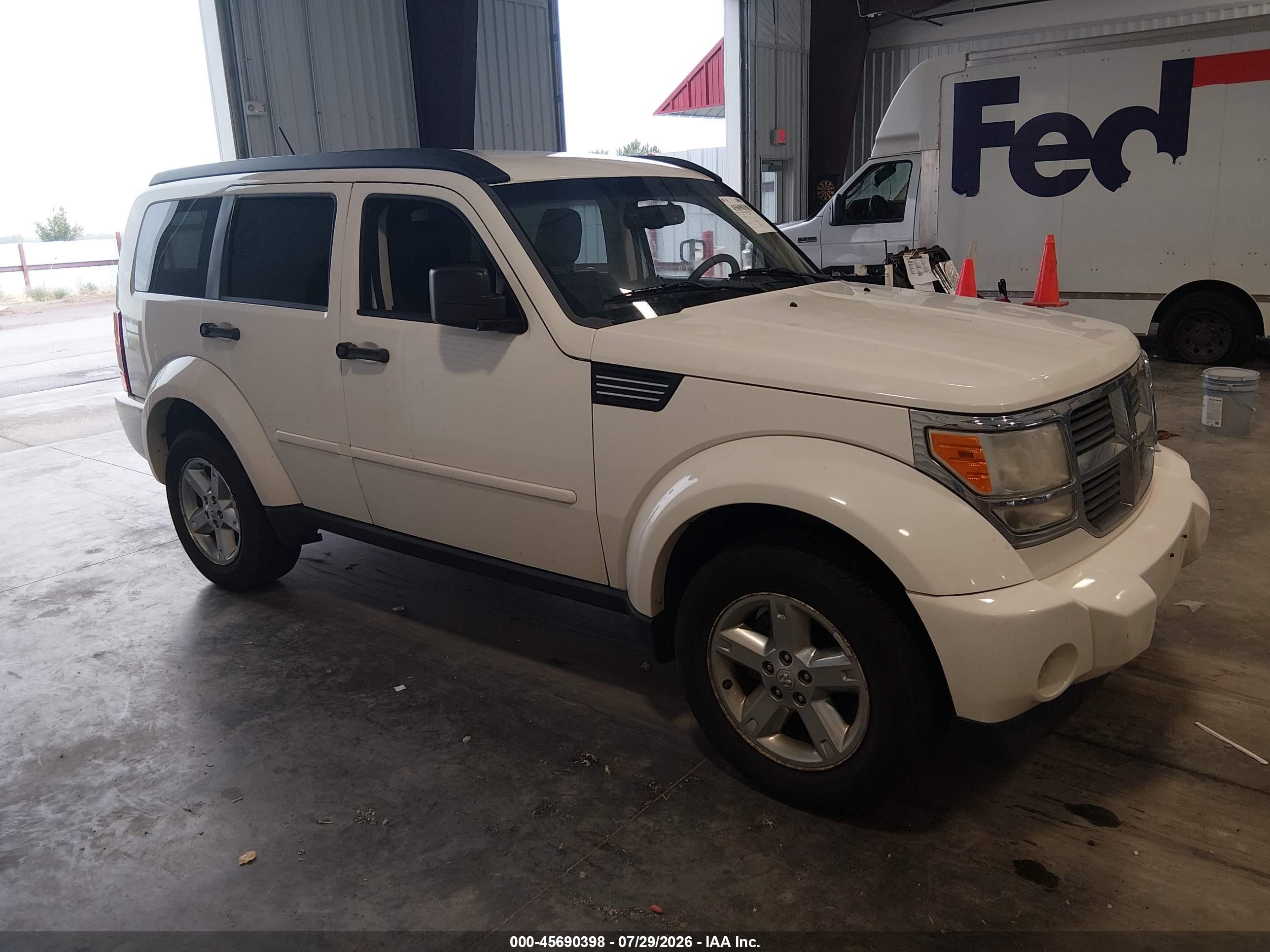 2007 Dodge Nitro SLT, VIN 1D8GU58K57W669508 — Normal wear