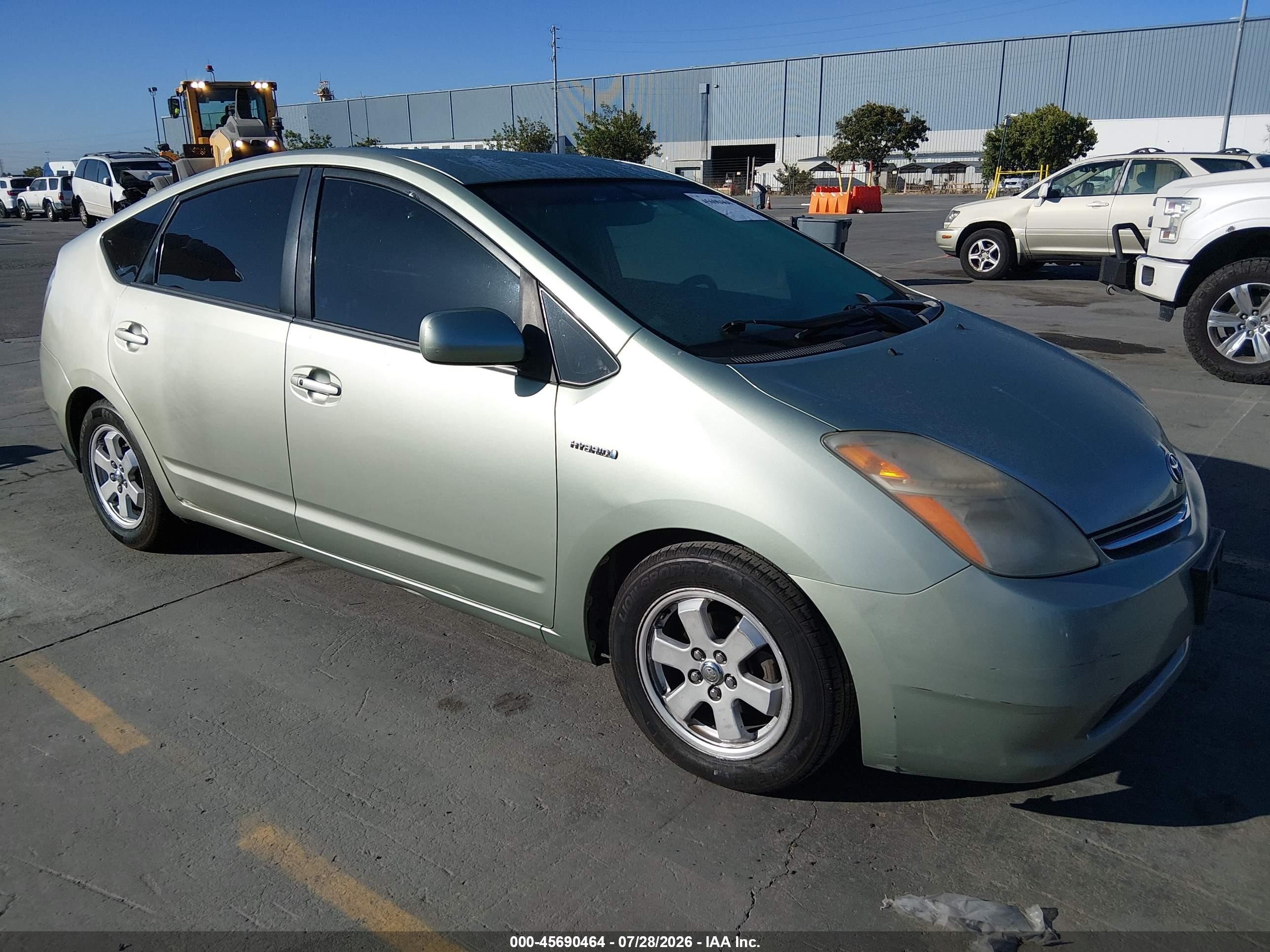 2006 Toyota Prius, VIN JTDKB20U763175208 — Rear end