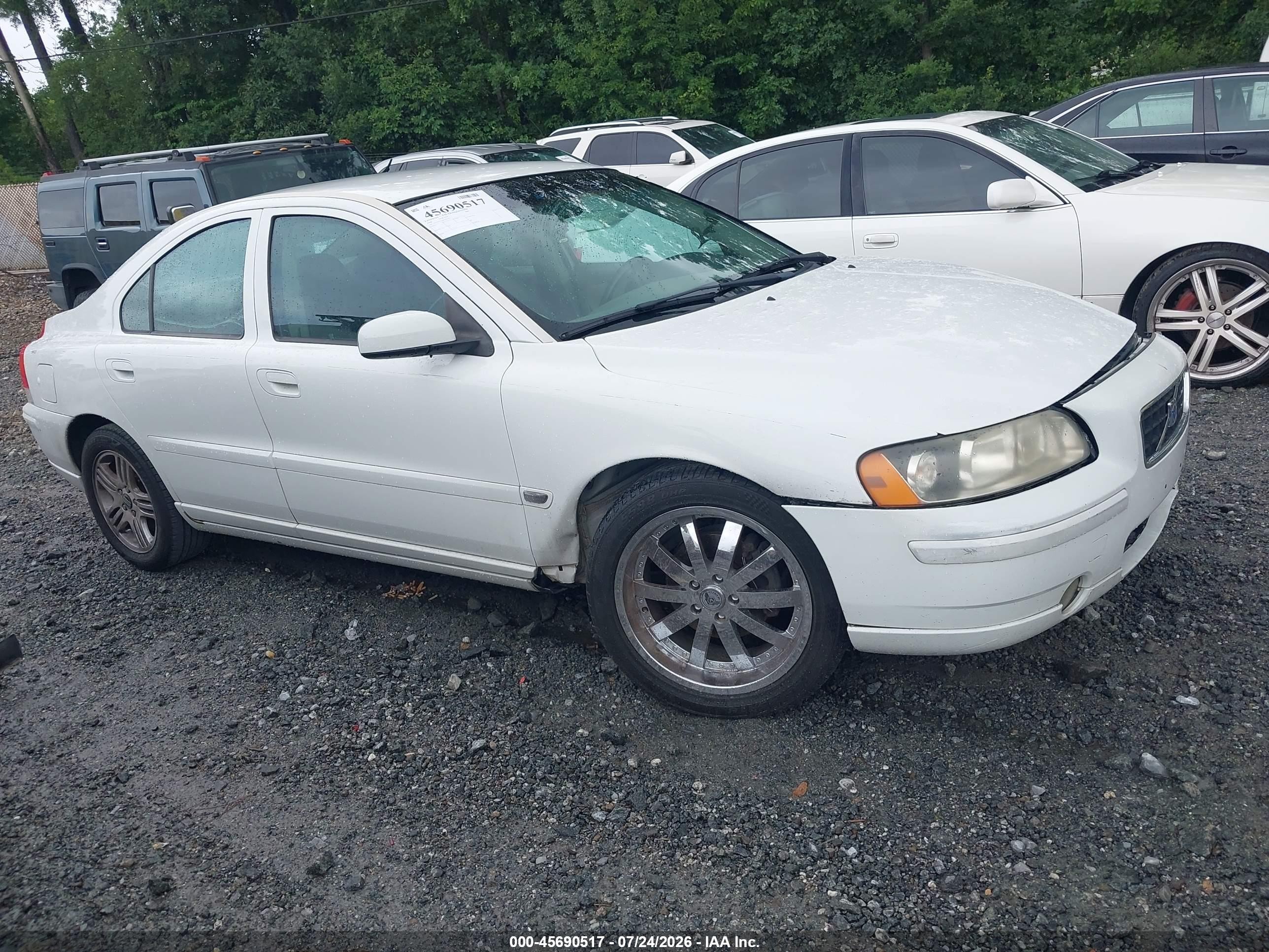 2006 Volvo S60 2.5L Turbo, VIN YV1RS592262507315 — Обычный износ