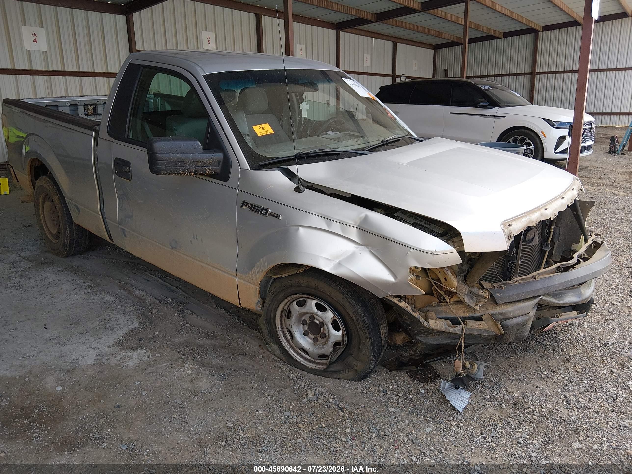 2011 Ford F-150 XL, VIN 1FTMF1CM2BFA91700 — Biohazard / chemical