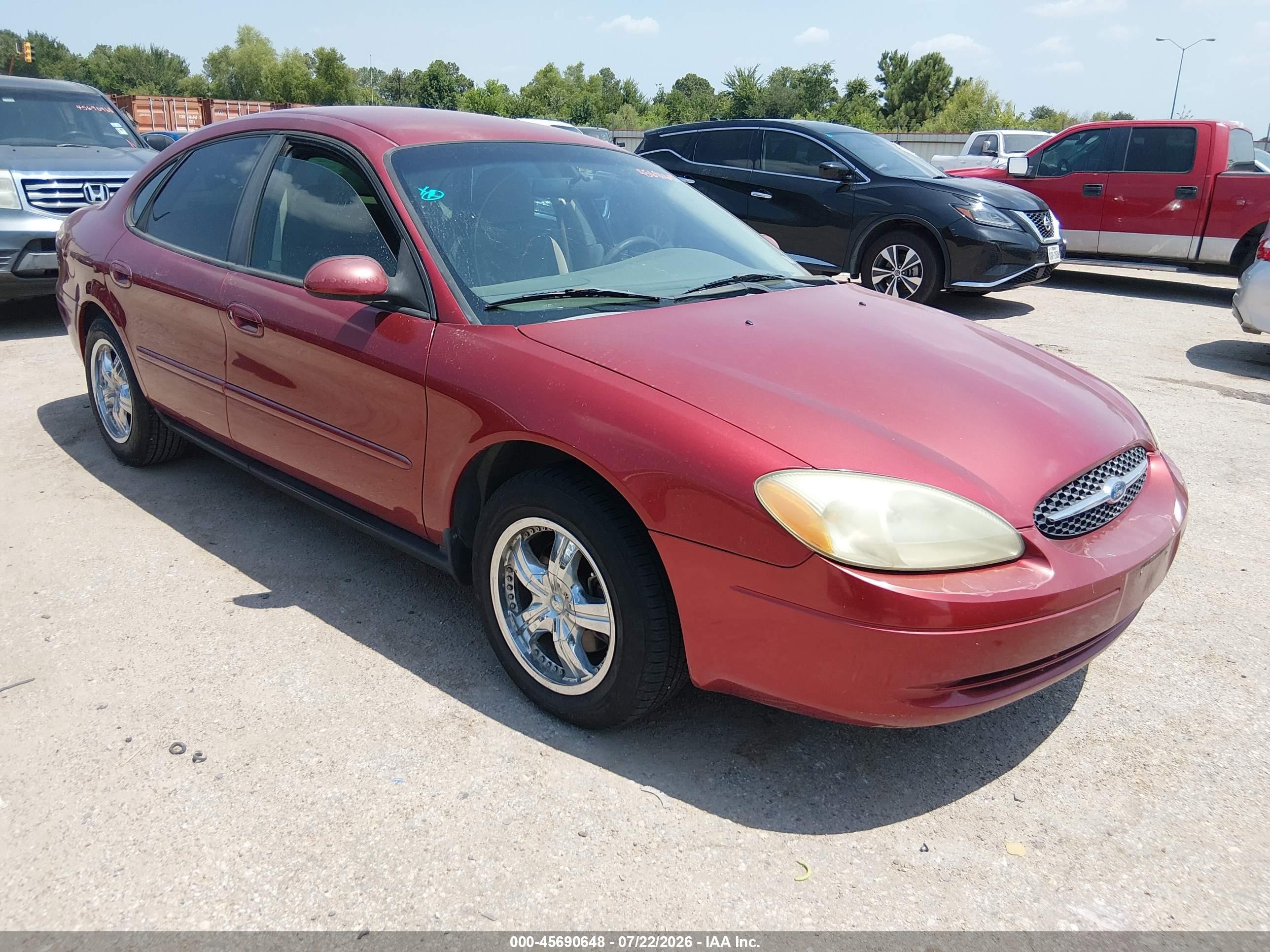 2001 Ford Taurus SE, VIN 1FAFP53U41A293937 — Обычный износ