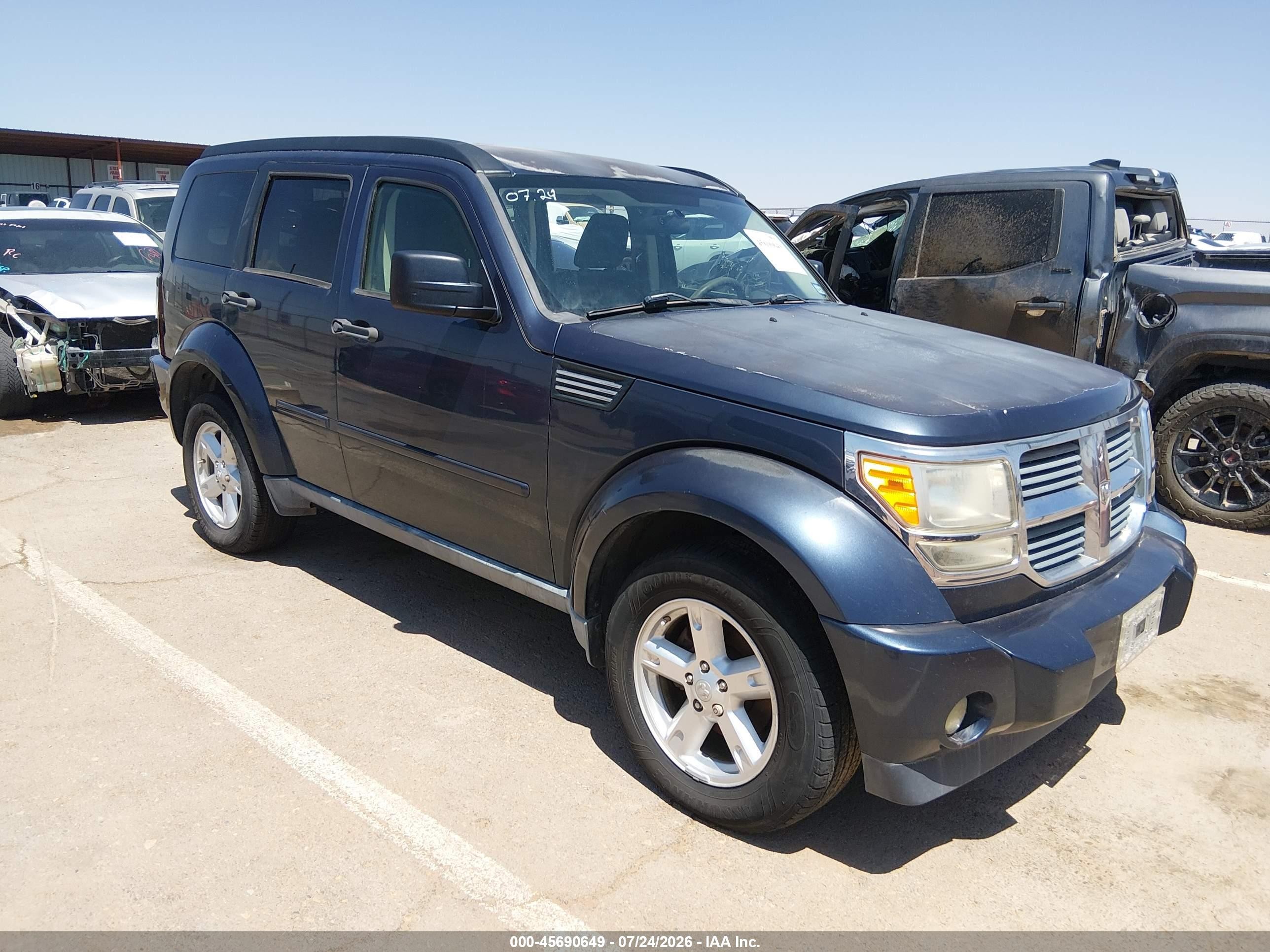 2008 Dodge Nitro SXT, VIN 1D8GU28KX8W197418 — Normal wear