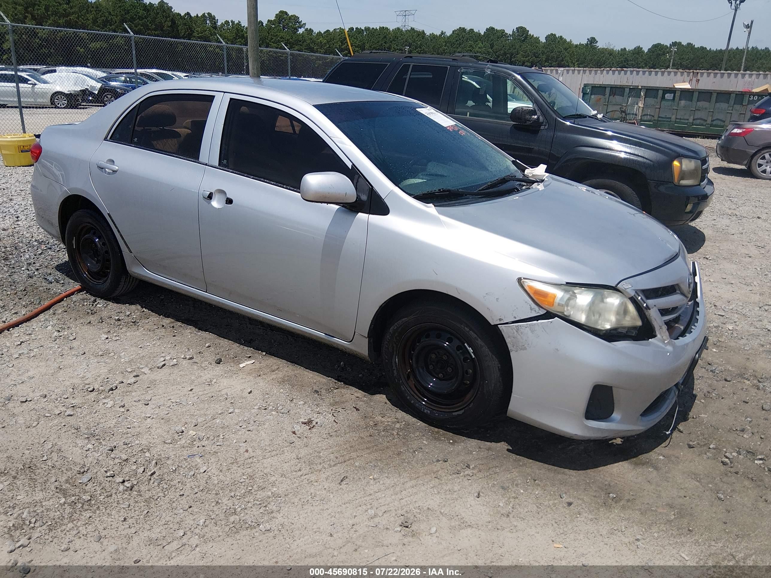 2012 Toyota Corolla LE, VIN 5YFBU4EE6CP025259 — Normal wear
