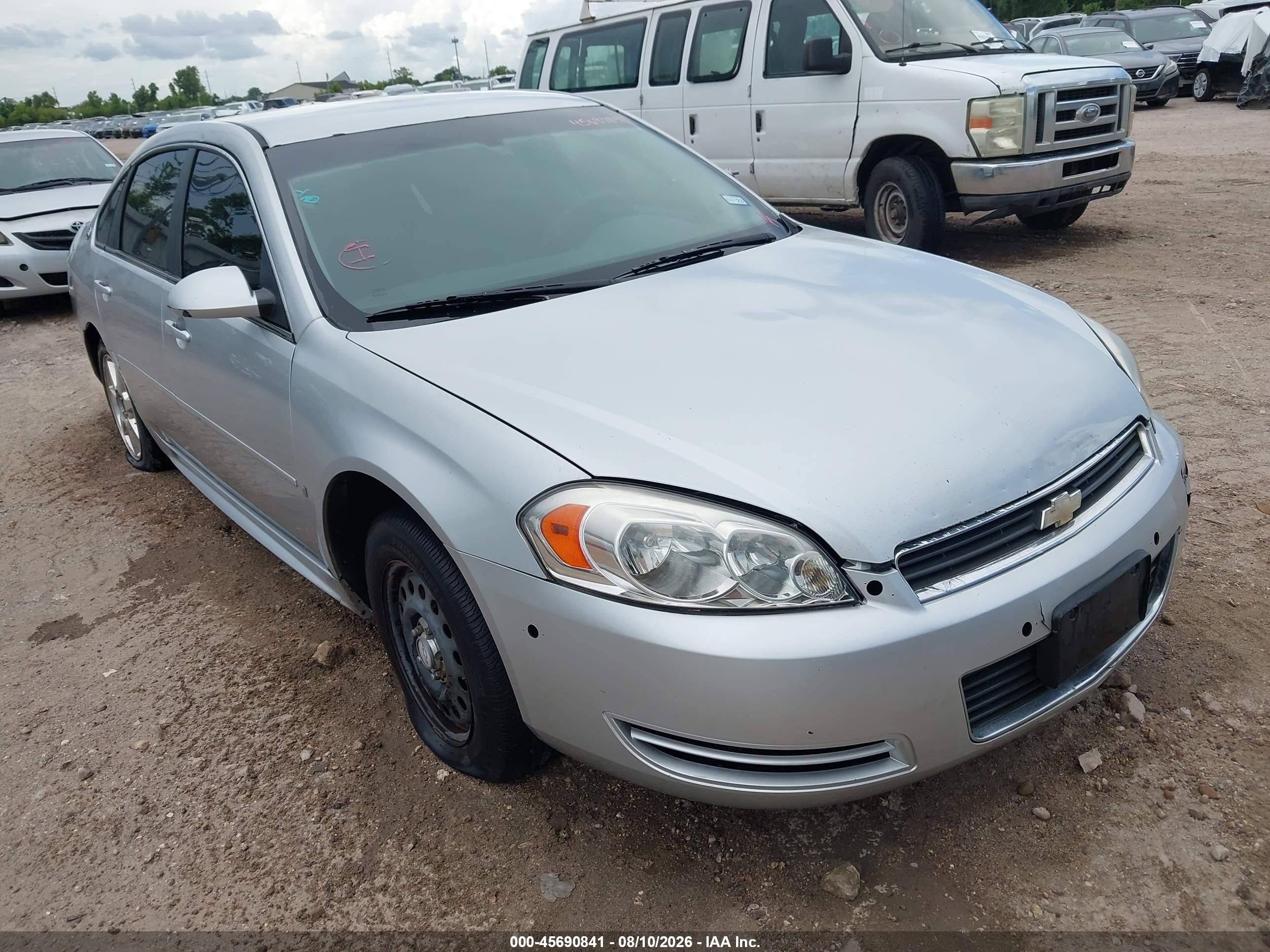2009 Chevrolet Impala Police Police, VIN 2G1WS57M391319784 — Normal wear