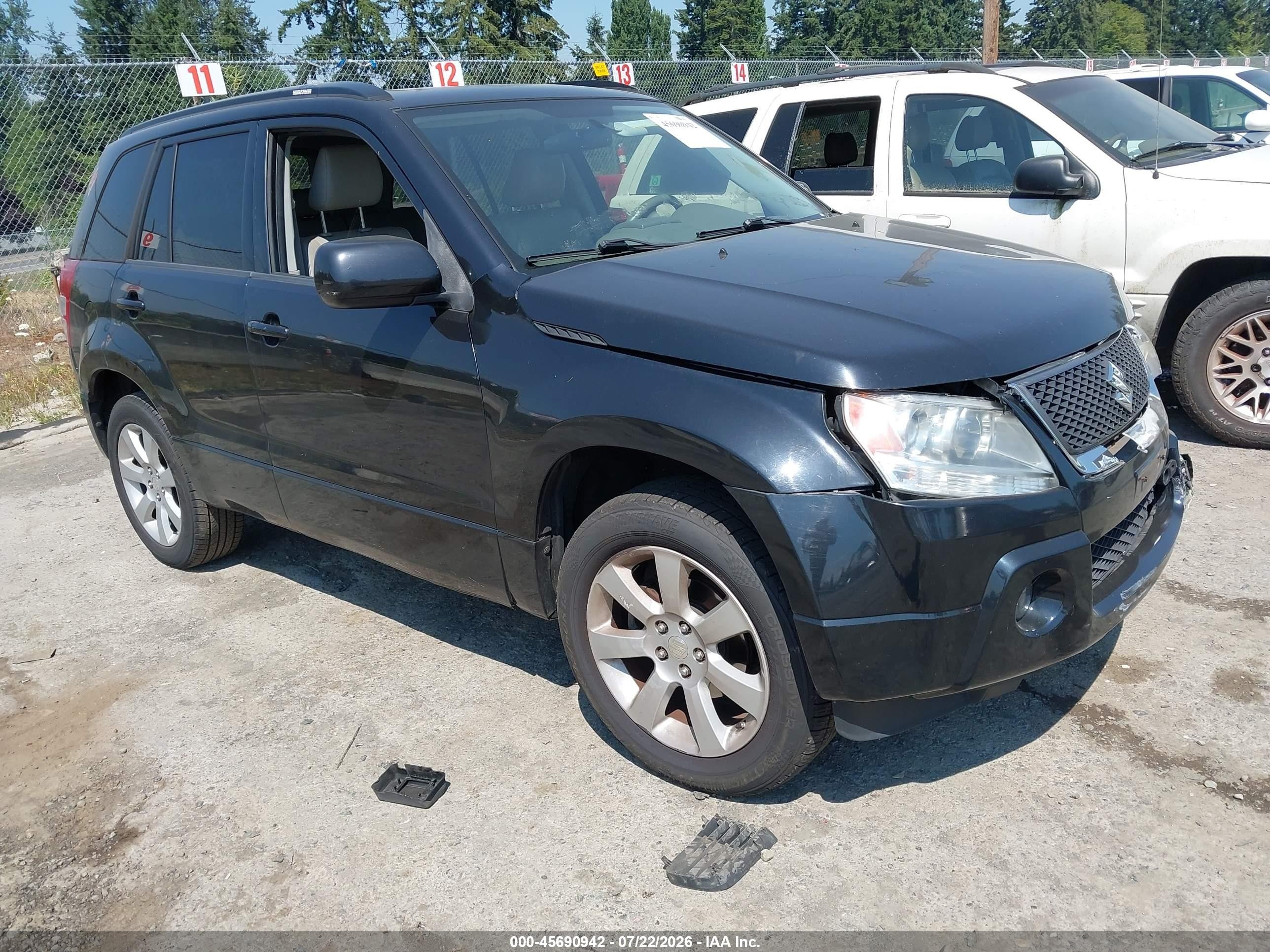 2012 Suzuki Grand Vitara Limited, VIN JS3TD0D74C4101212 — Normal wear