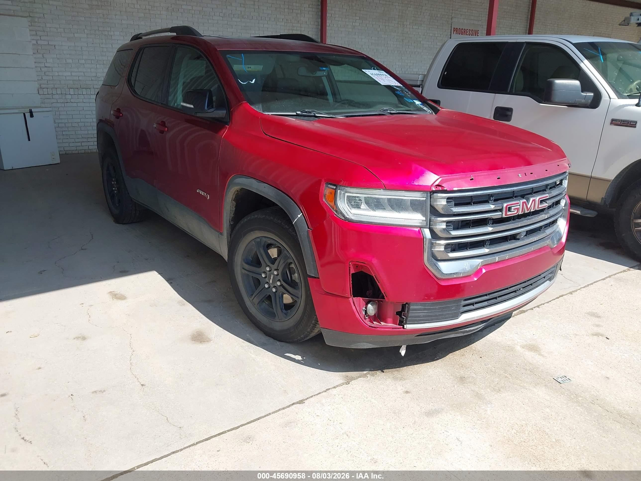 2023 GMC Acadia AT4, VIN 1GKKNLLS6PZ121828 — Normal wear