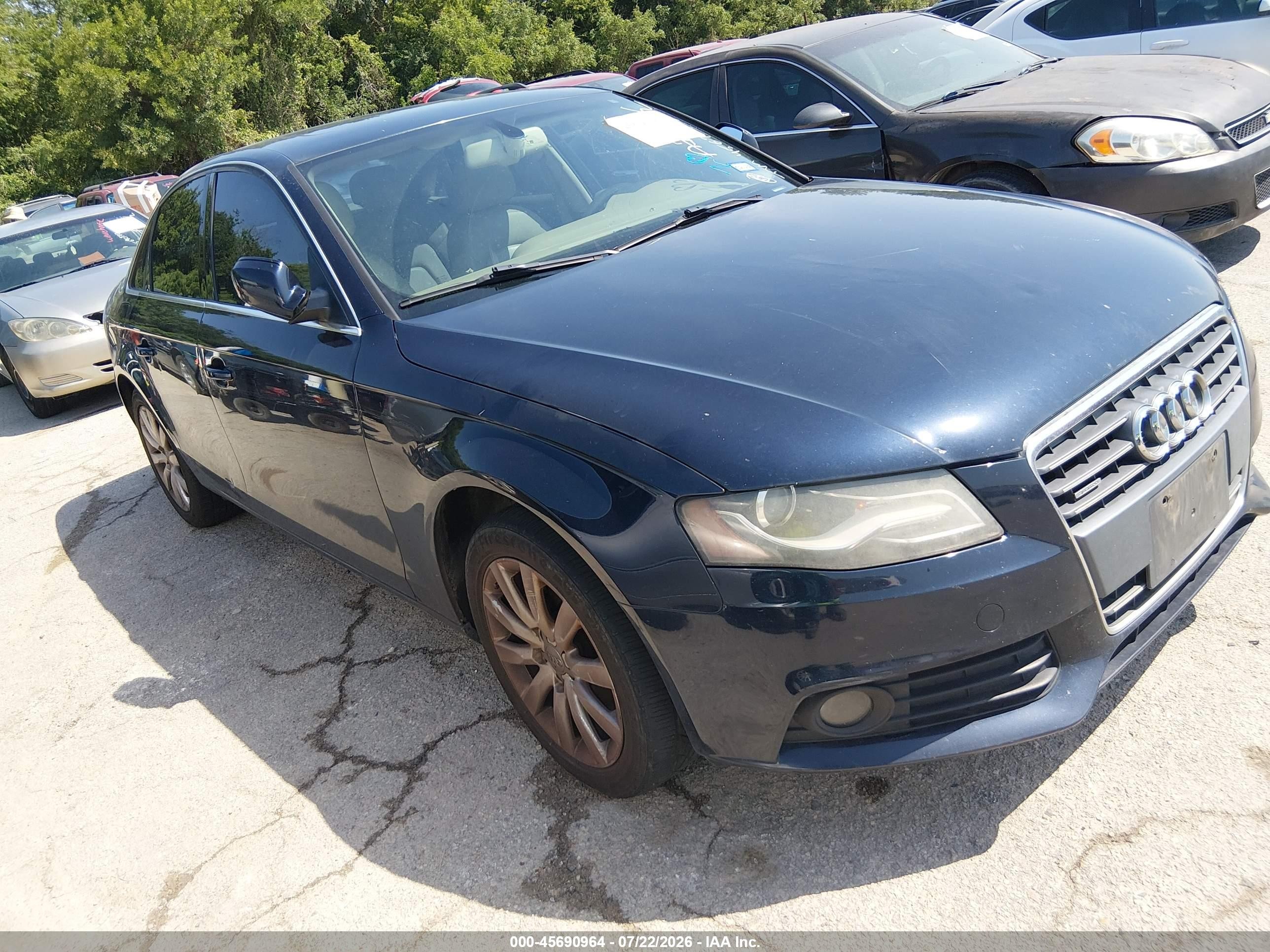 2011 Audi A4 Premium Plus, VIN WAUFFAFL2BN023850 — Normal wear