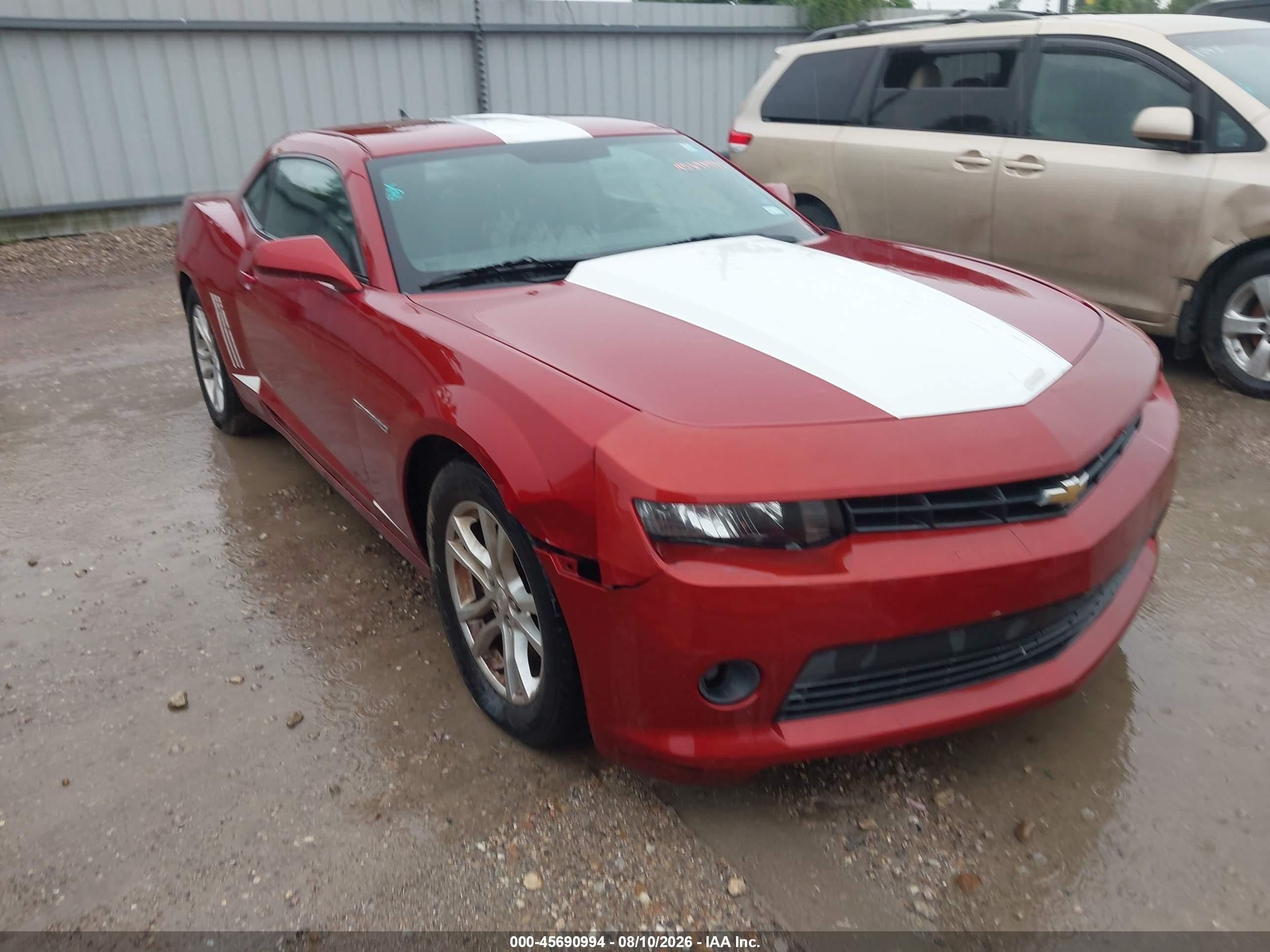 2014 Chevrolet Camaro LT, VIN 2G1FB1E32E9171951 — Обычный износ