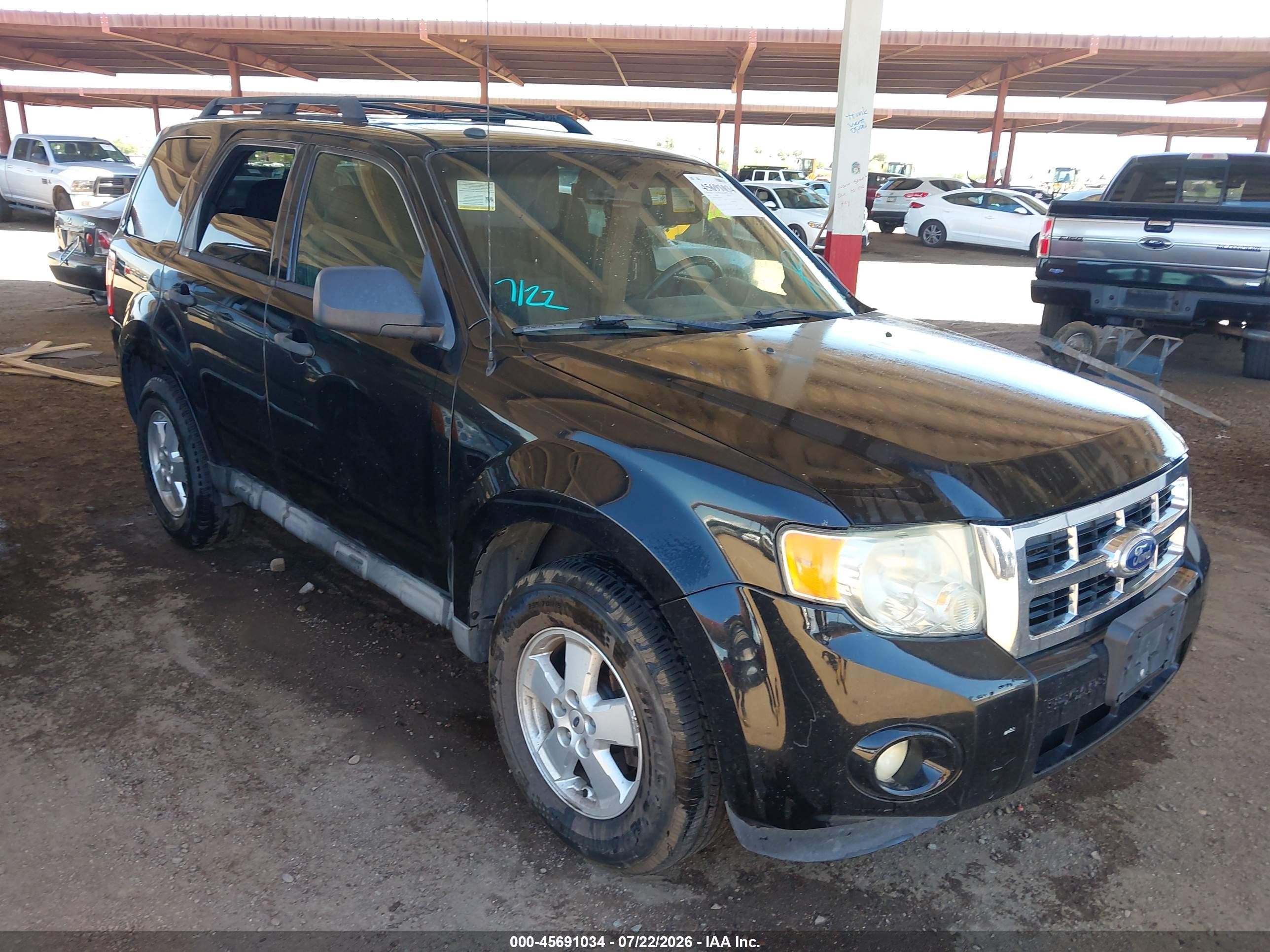 2010 Ford Escape XLT, VIN 1FMCU0D73AKC94438 — Normal wear