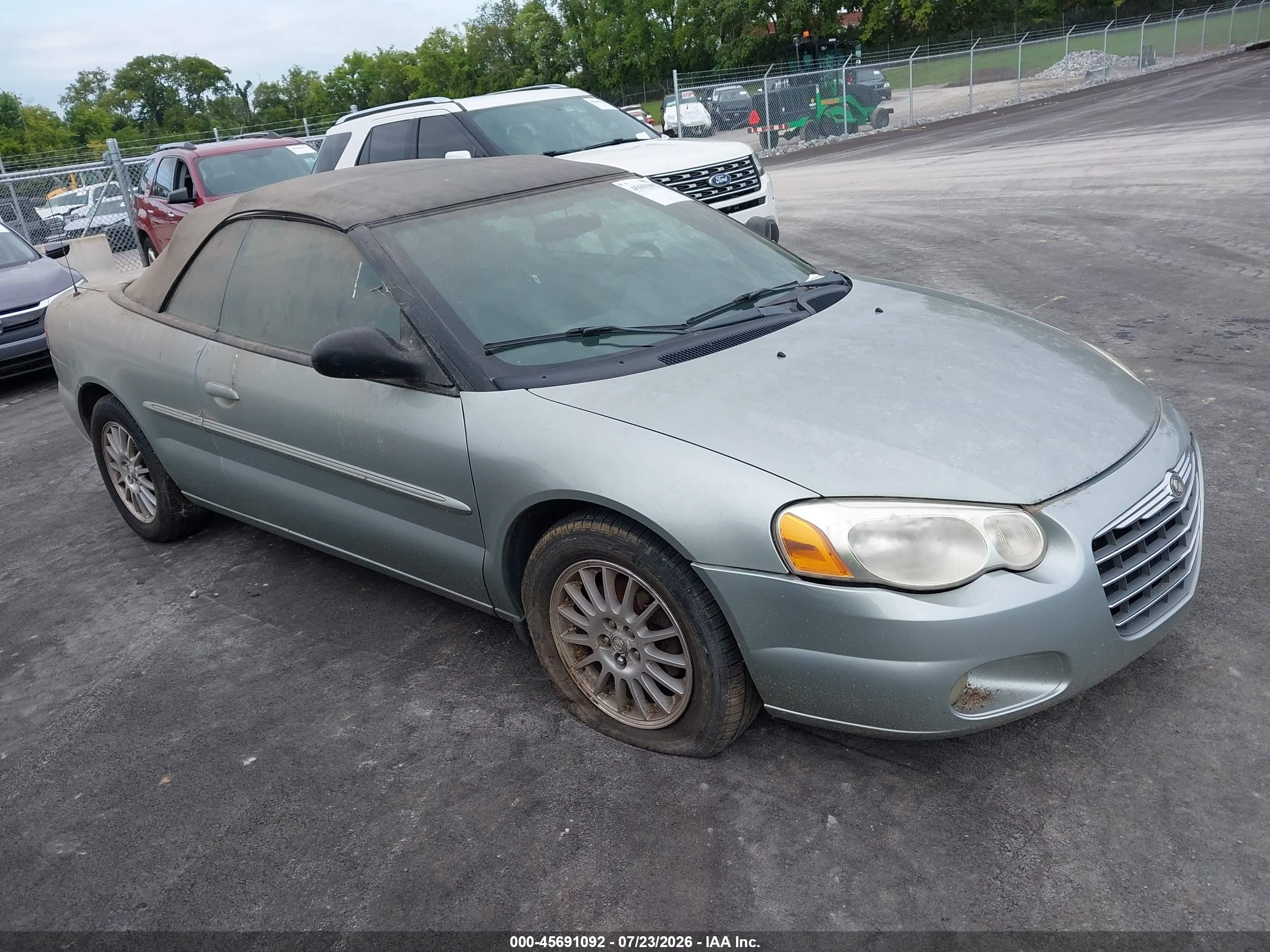 2005 Chrysler Sebring Touring, VIN 1C3EL55R55N576490 — Обычный износ
