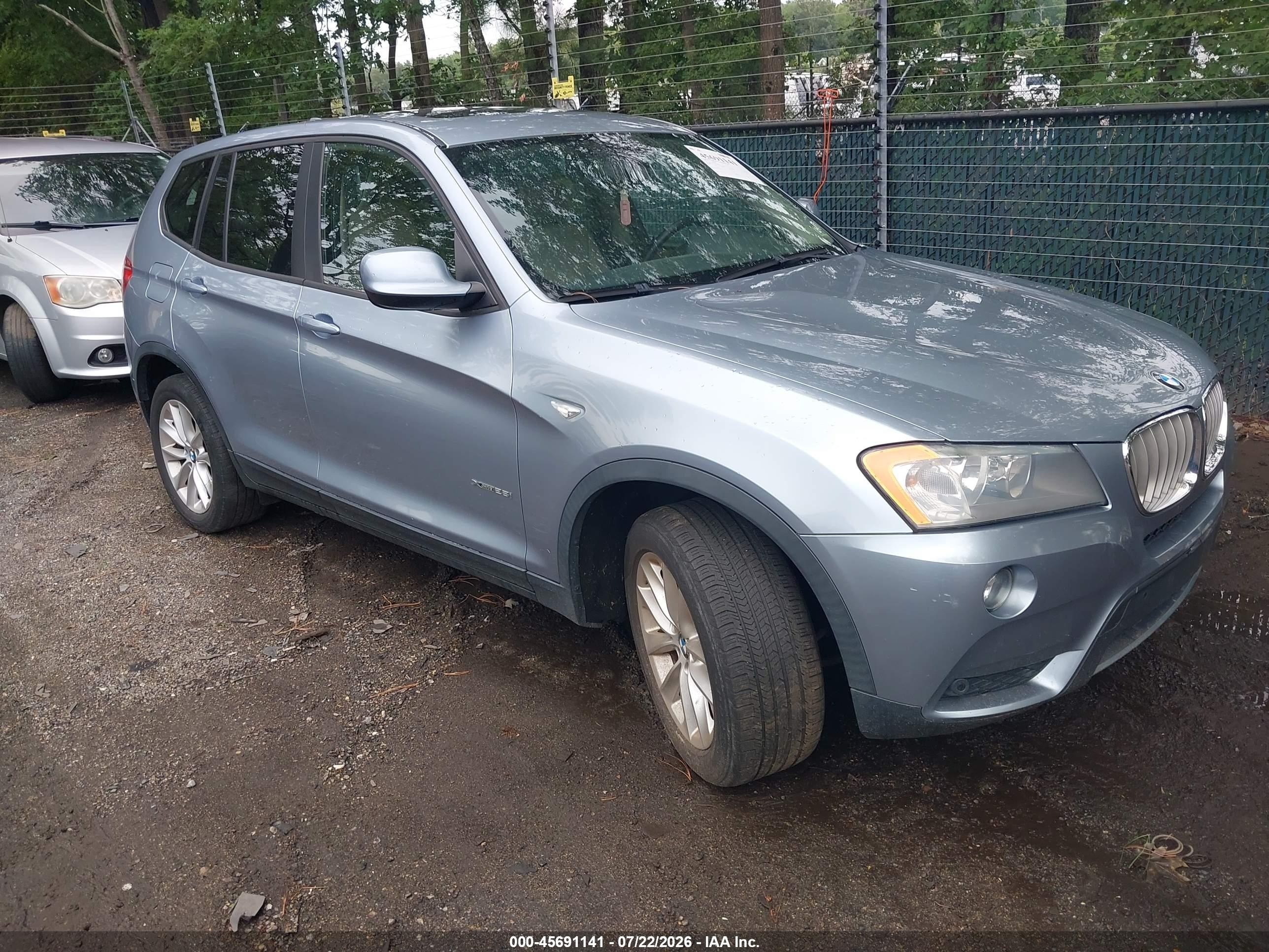 2014 BMW X3 xDrive28i, VIN 5UXWX9C50E0D28531 — Normal wear