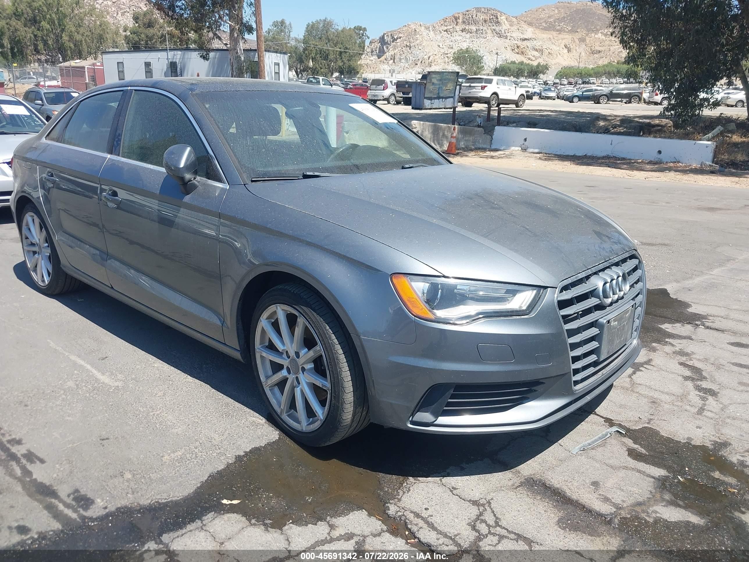 2015 Audi A3 Premium, VIN WAUACGFF2F1107583 — Normal wear