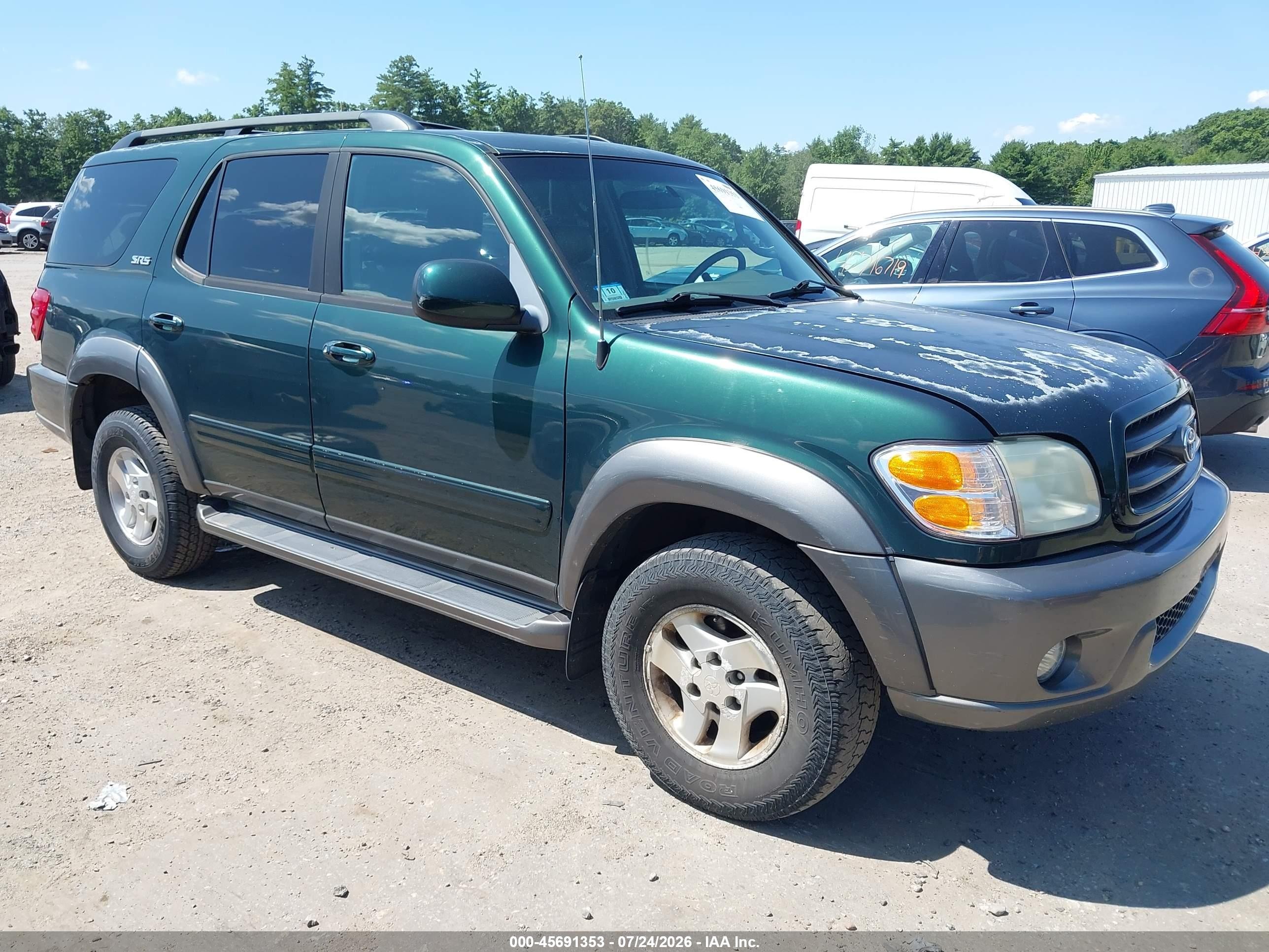 2004 Toyota Sequoia SR5, VIN 5TDBT44A64S207618 — Обычный износ