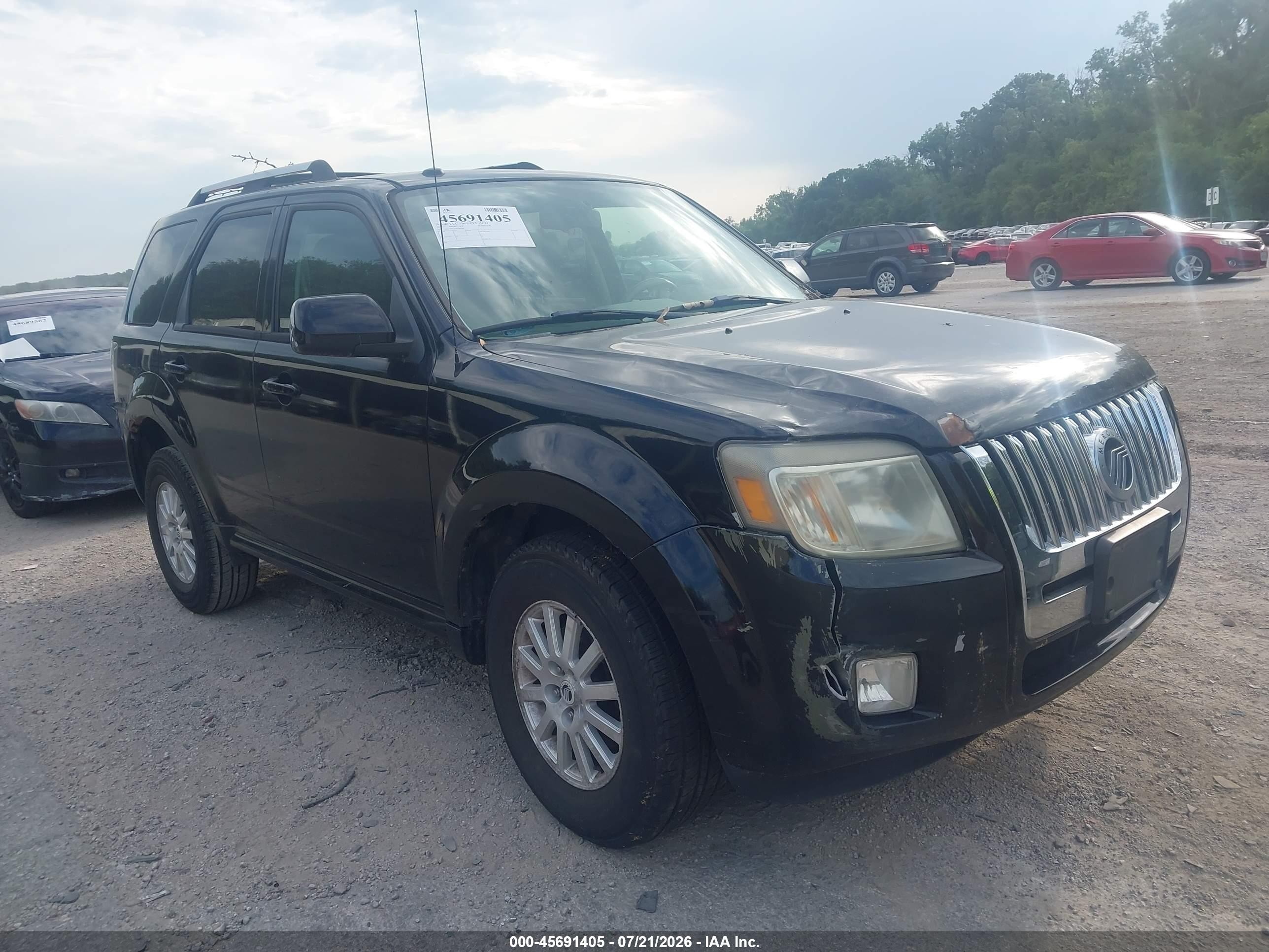 2010 Mercury Mariner Premier, VIN 4M2CN8H76AKJ03406 — Normal wear