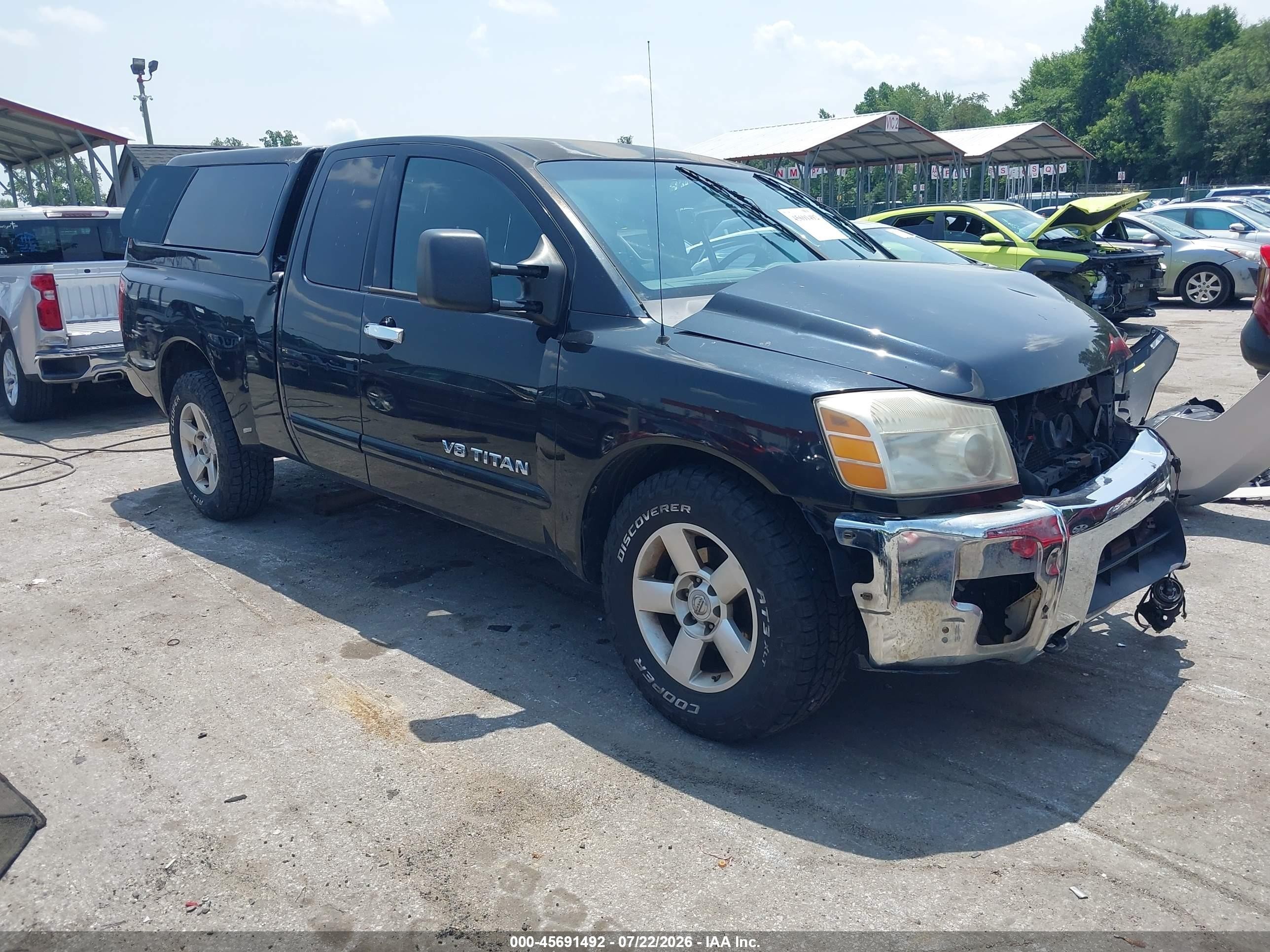 2006 Nissan Titan SE, VIN 1N6BA06A06N519810 — Side