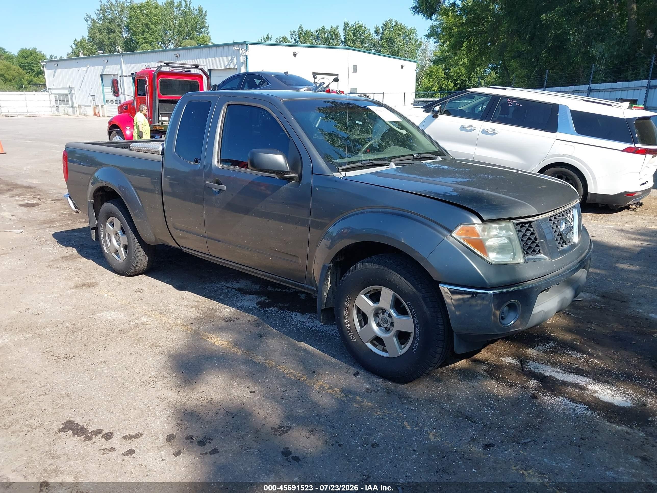 2006 Nissan Frontier LE, VIN 1N6AD06W36C452307 — Normal wear
