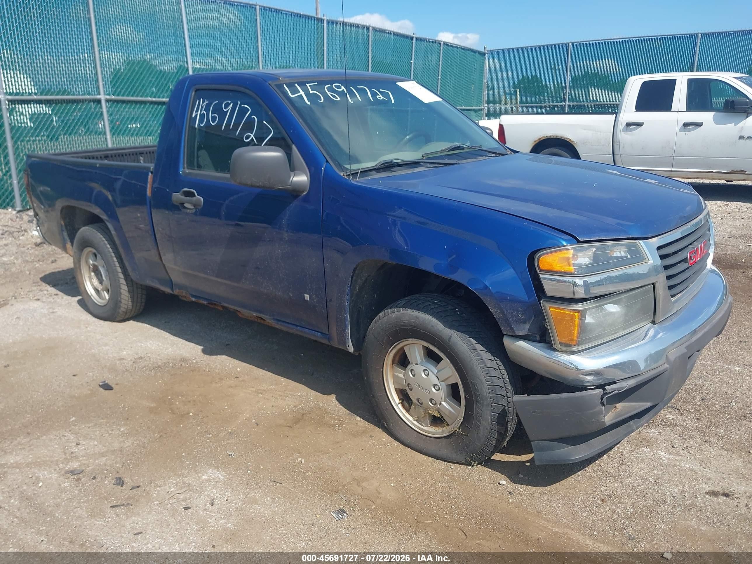 2006 GMC Canyon SL, VIN 1GTCS148X68318618 — Normal wear