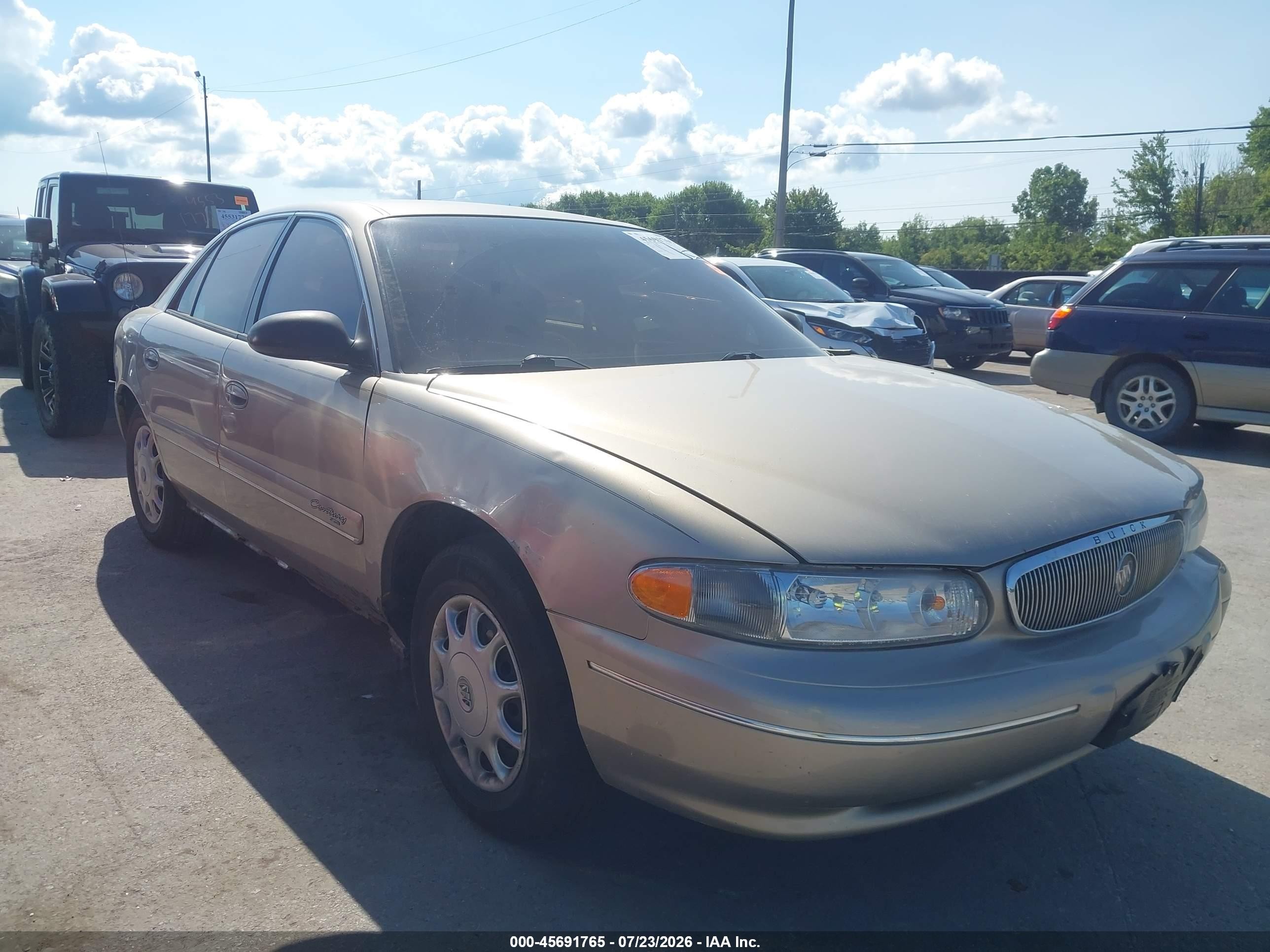 2001 Buick Century Custom, VIN 2G4WS52J611253056 — Перед