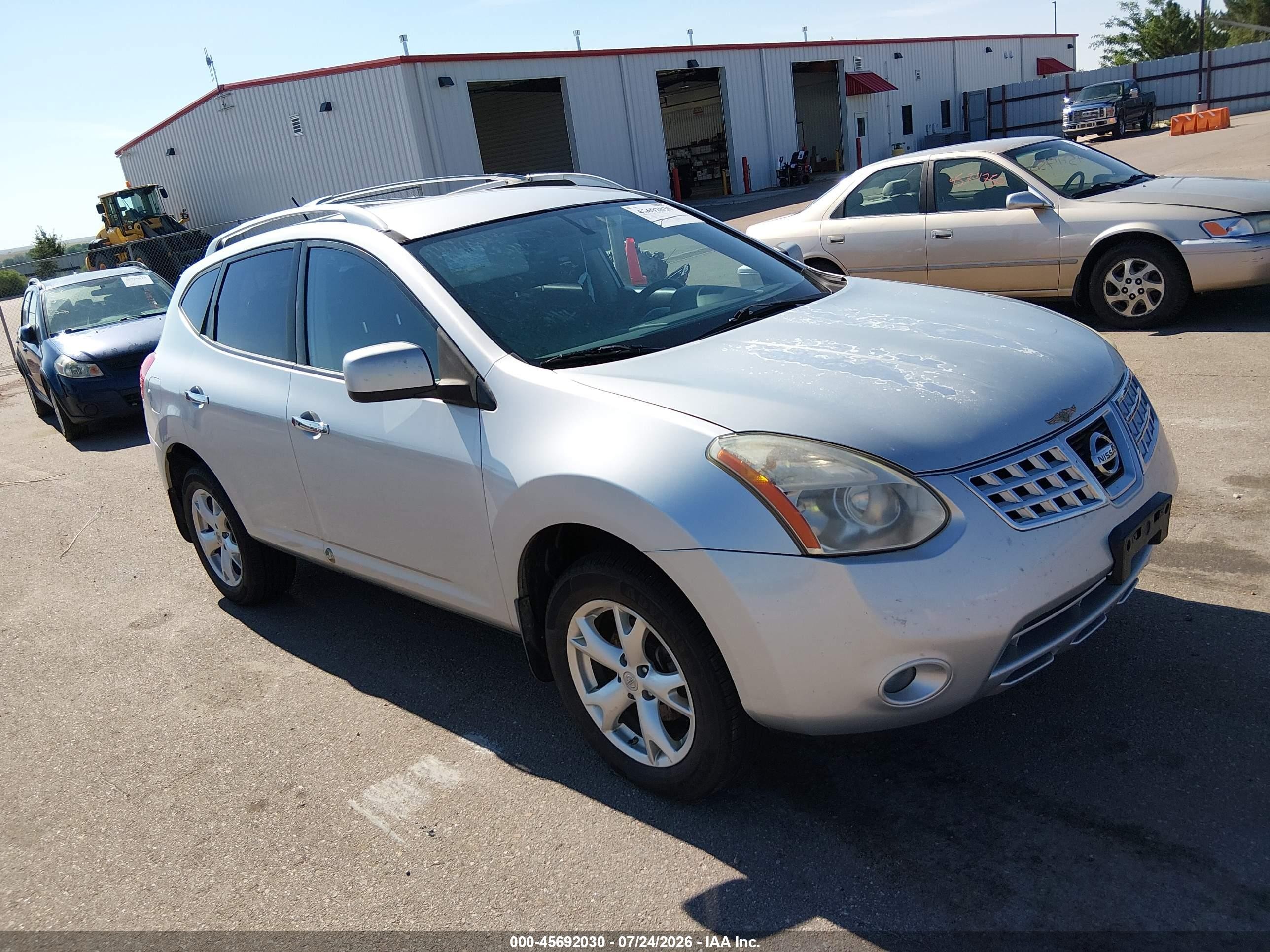 2010 Nissan Rogue S, VIN JN8AS5MV0AW604863 — Обычный износ