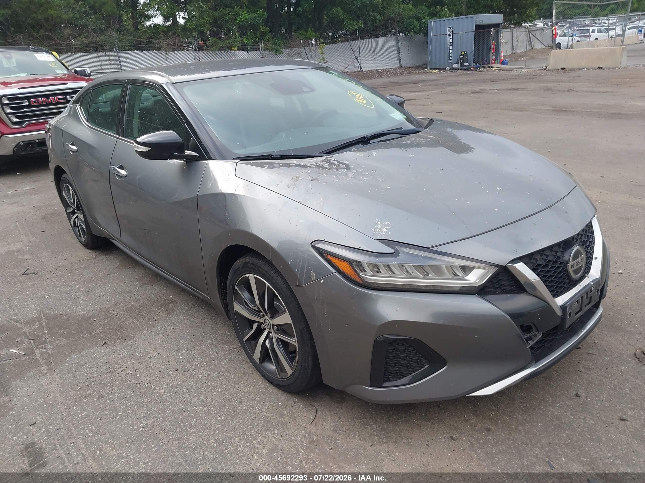 2020 Nissan Maxima SV, VIN 1N4AA6CV6LC371510 — Normal wear