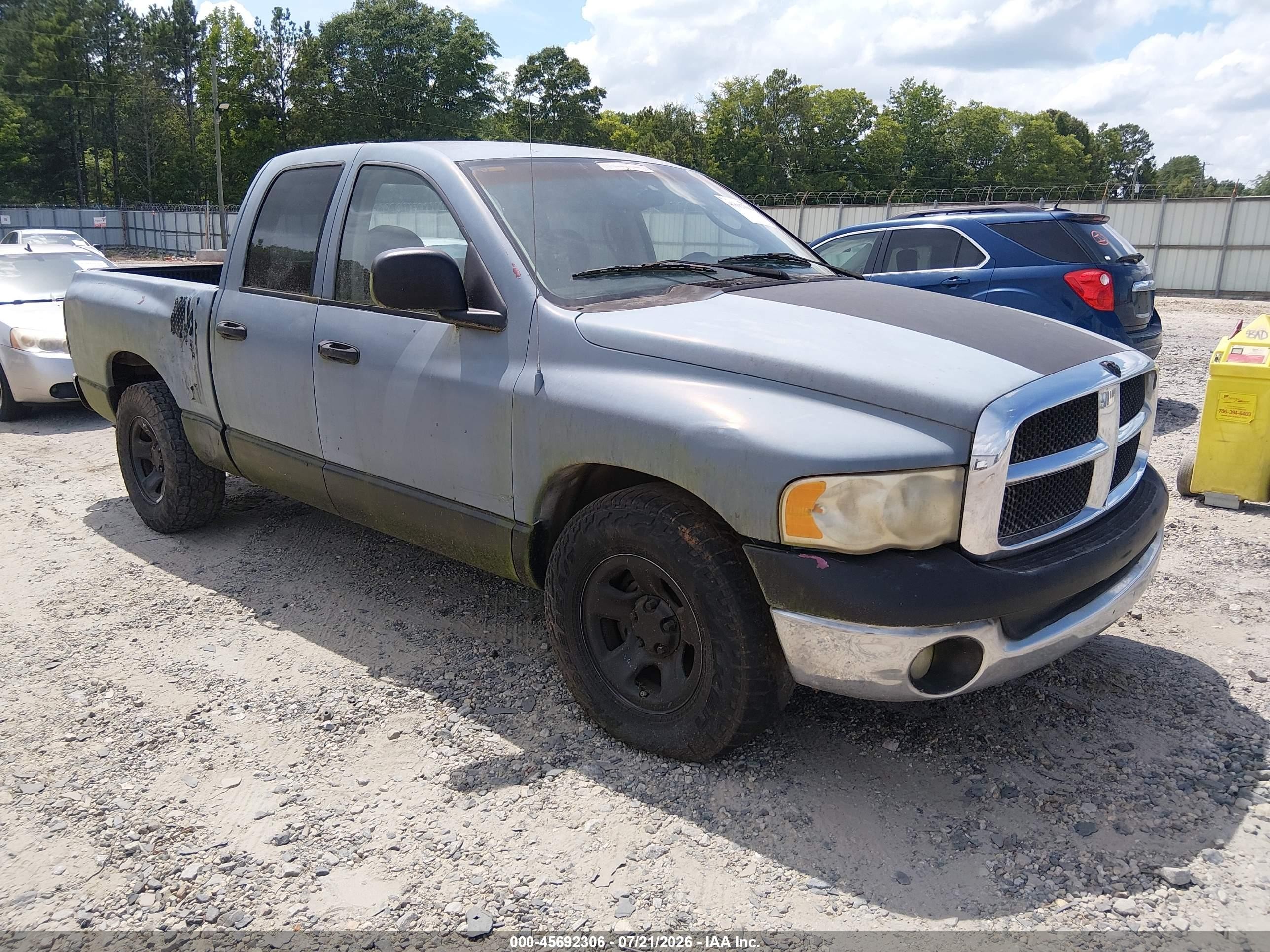 2002 Dodge 1500, VIN 1D7HA18Z72S588453 — Обычный износ