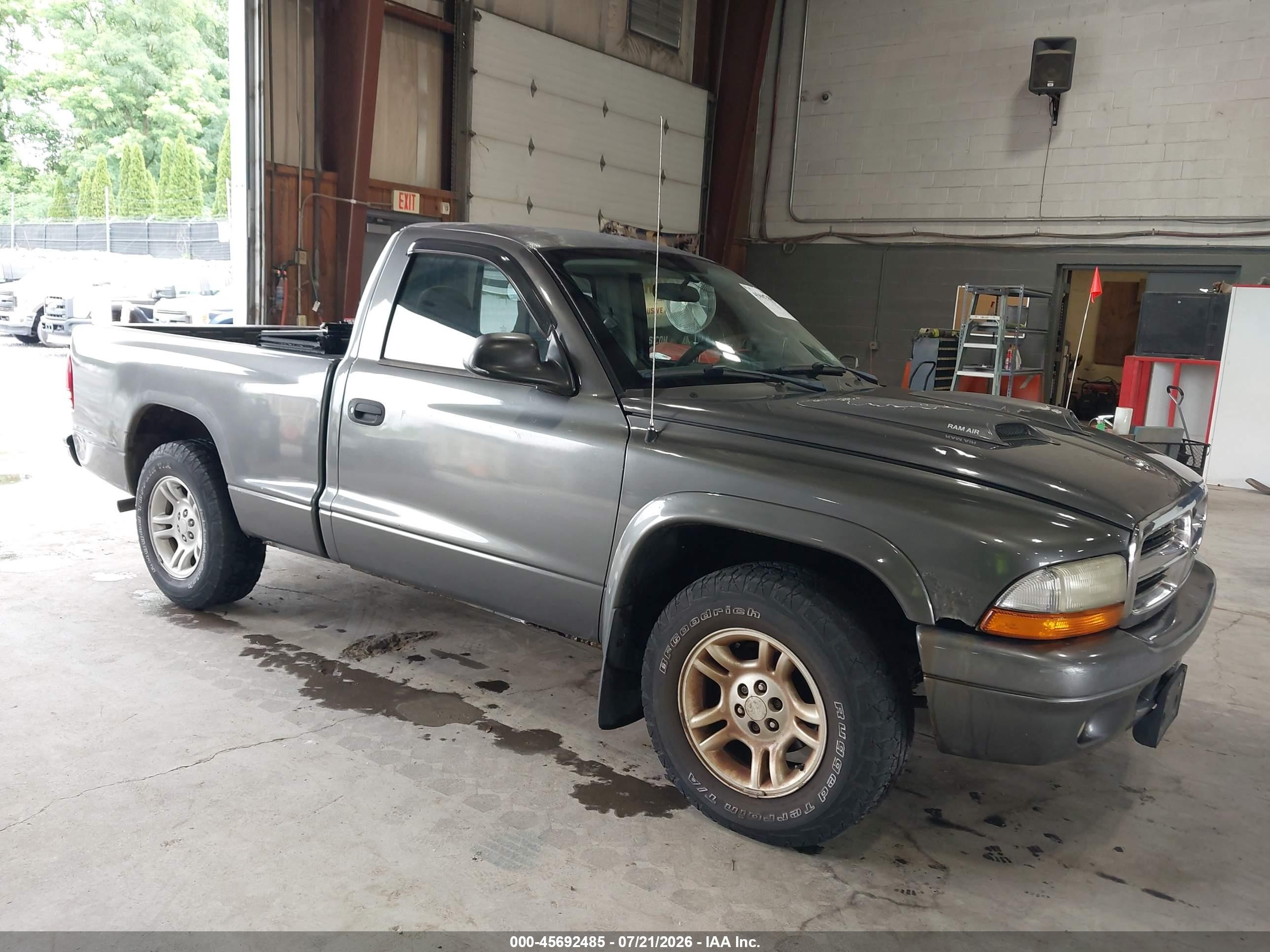 2002 Dodge Dakota, VIN 1B7FL16X62S684149 — Normal wear