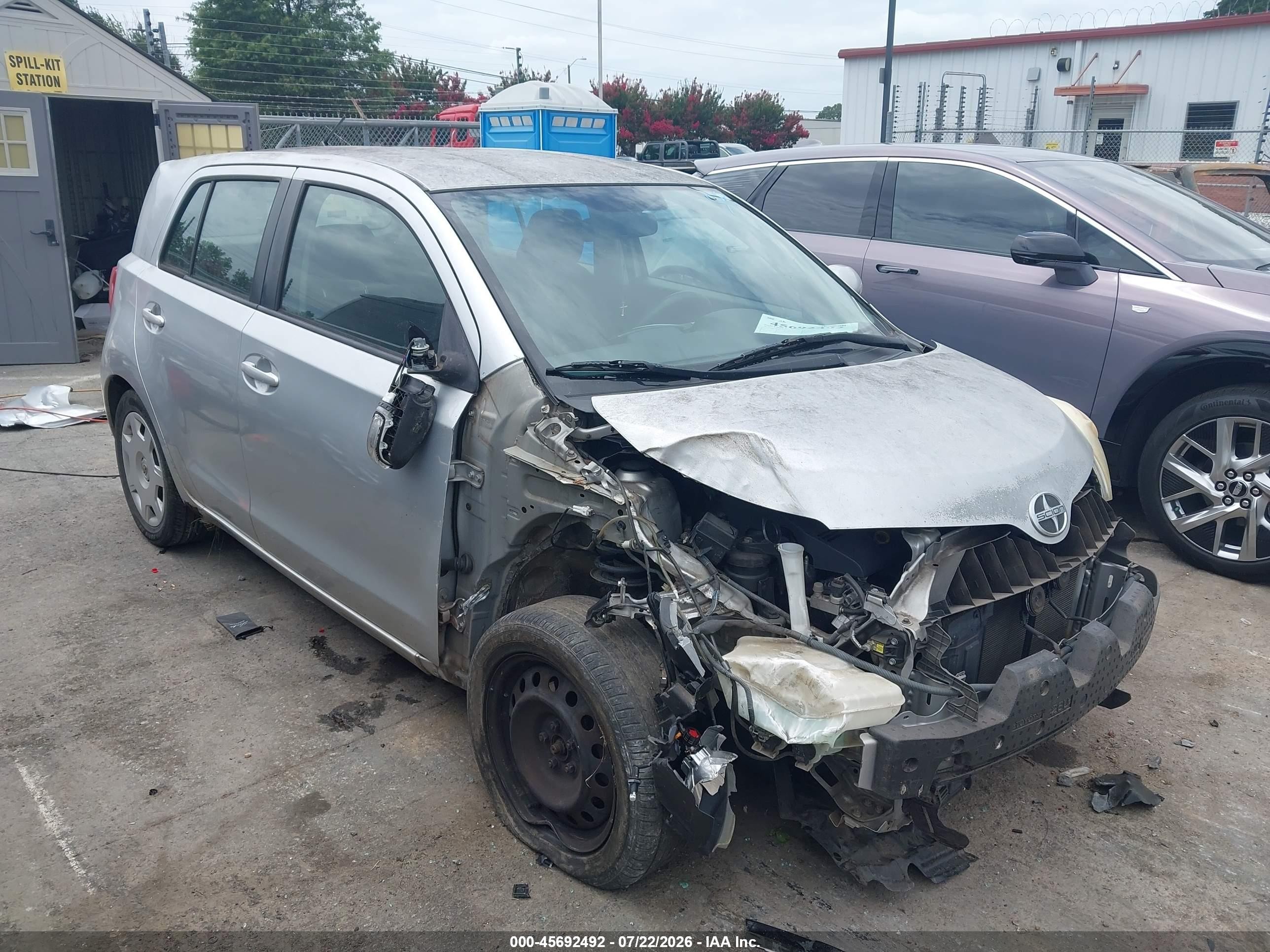 2010 Scion xD, VIN JTKKU4B48AJ051013 — Front end