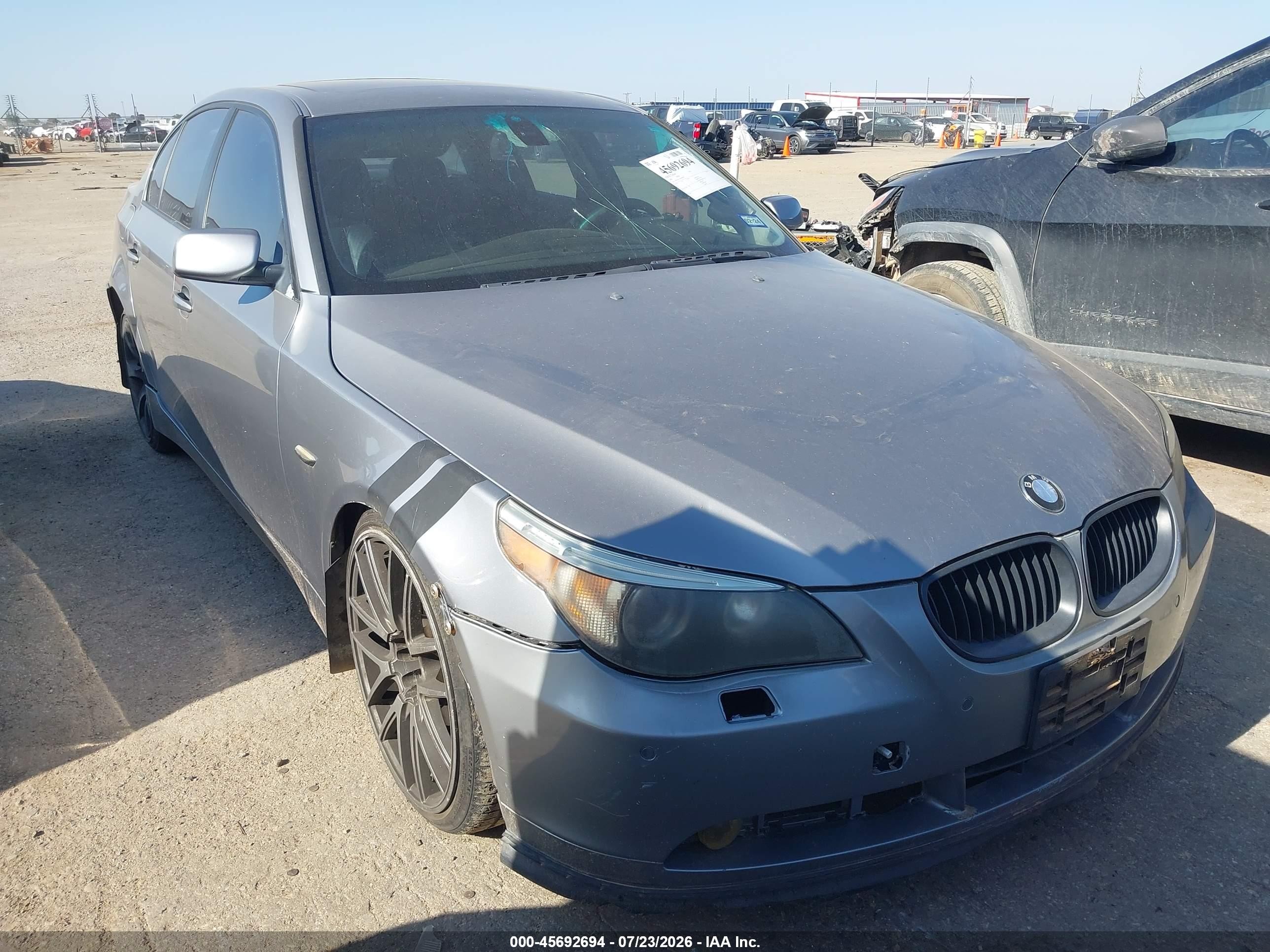 2004 BMW 5 Series 545i, VIN WBANB33514B109048 — Side