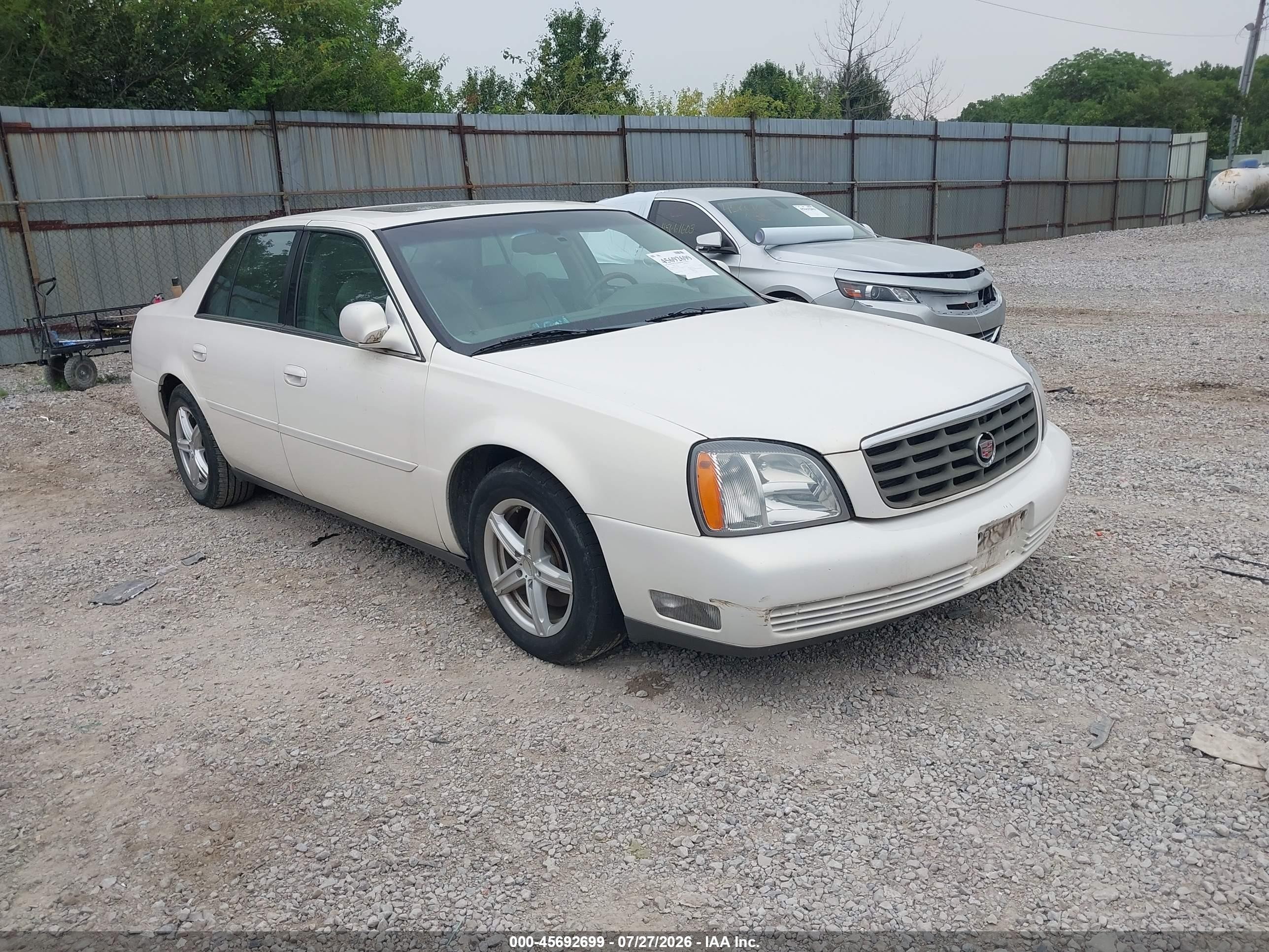2005 Cadillac DeVille DHS, VIN 1G6KE57Y25U225431 — Normal wear