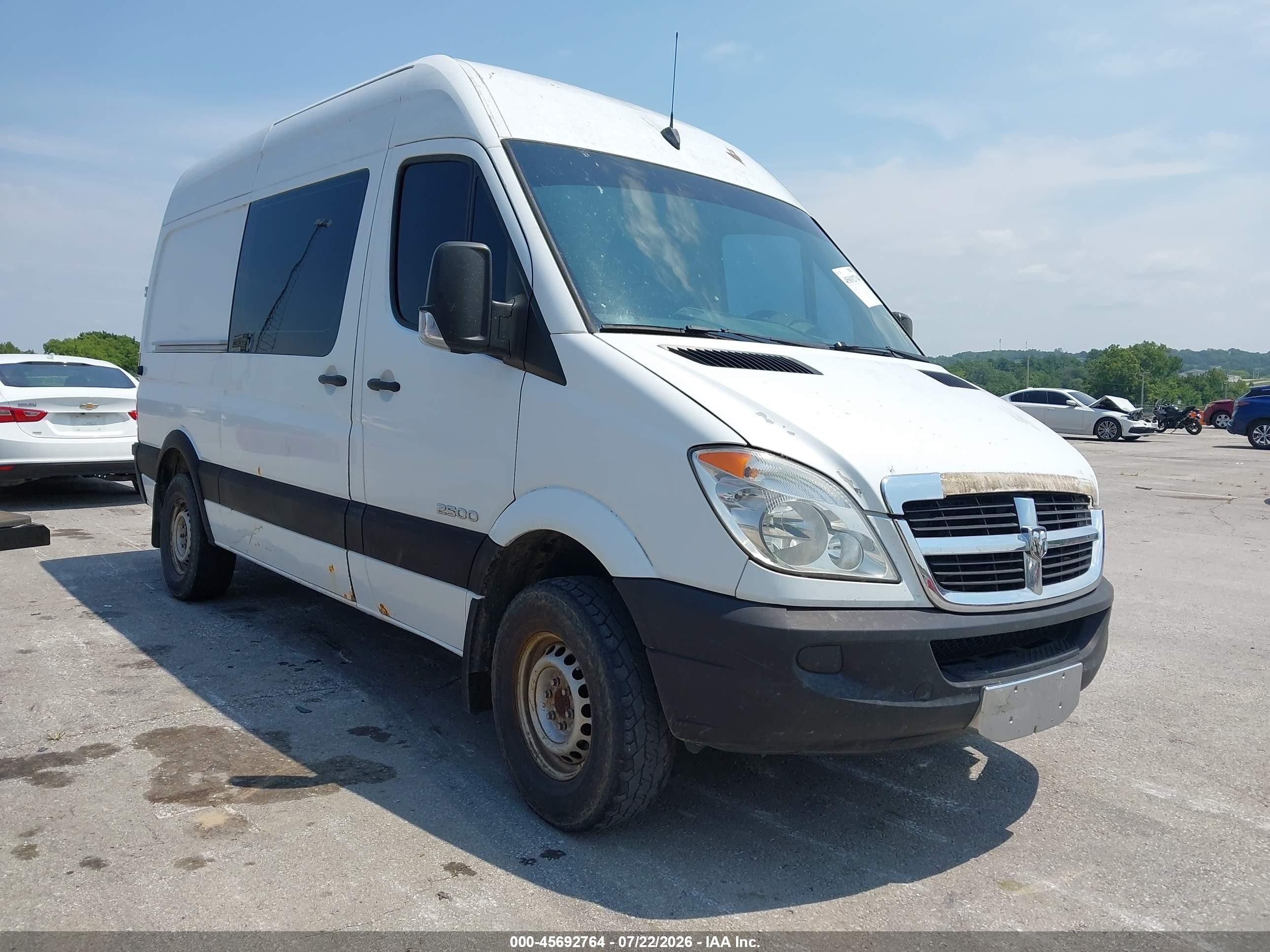 2007 Dodge Sprinter, VIN WD0PE745075195794 — Перед