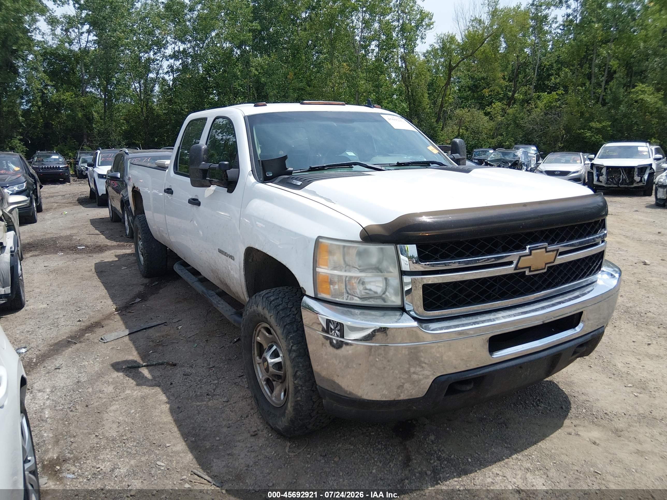 2011 Chevrolet Silverado 2500HD Work Truck, VIN 1GC1KVCG3BF226814 — Theft recovery