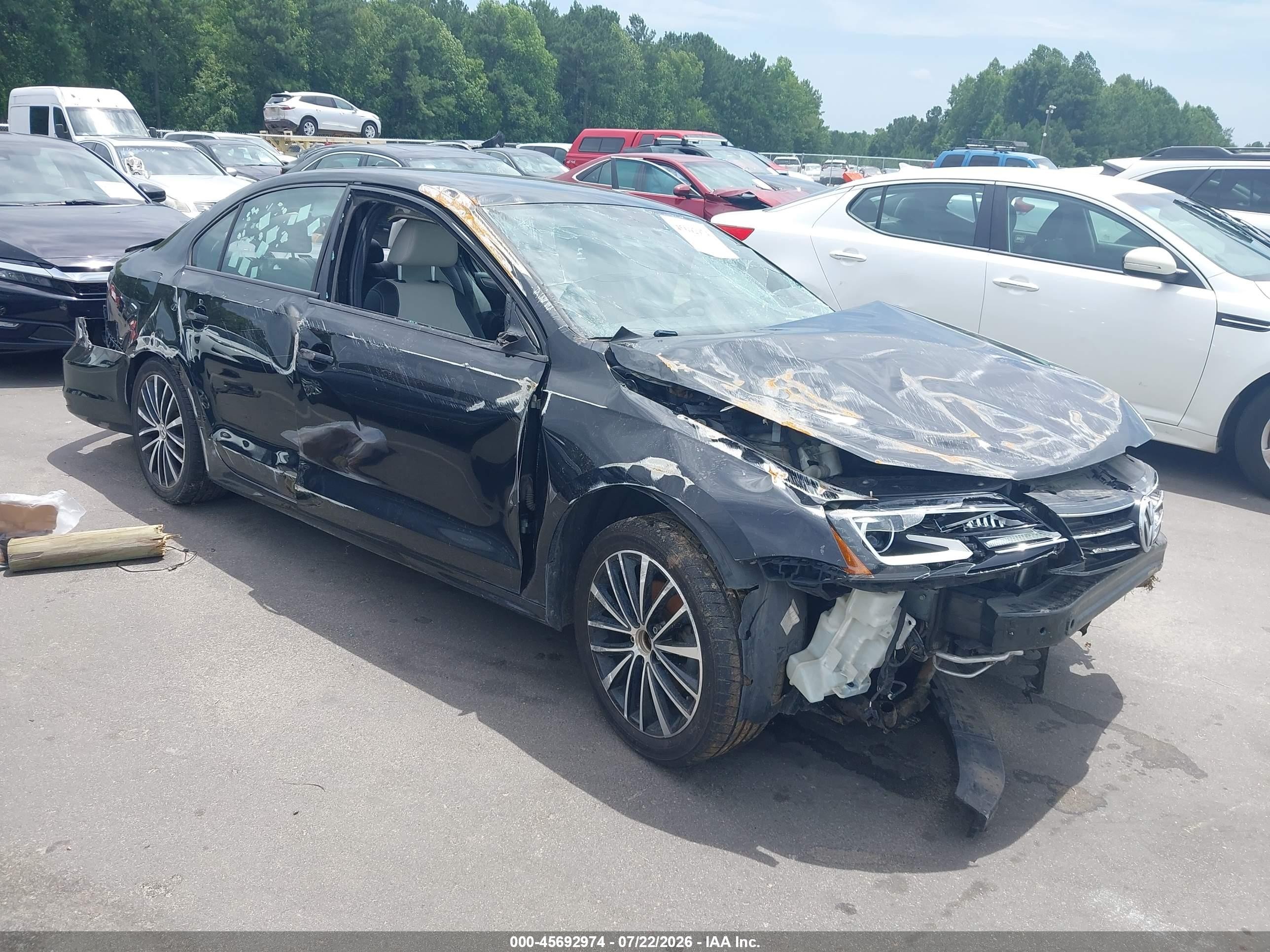 2016 Volkswagen Jetta Sport, VIN 3VWD17AJ4GM327939 — Rollover