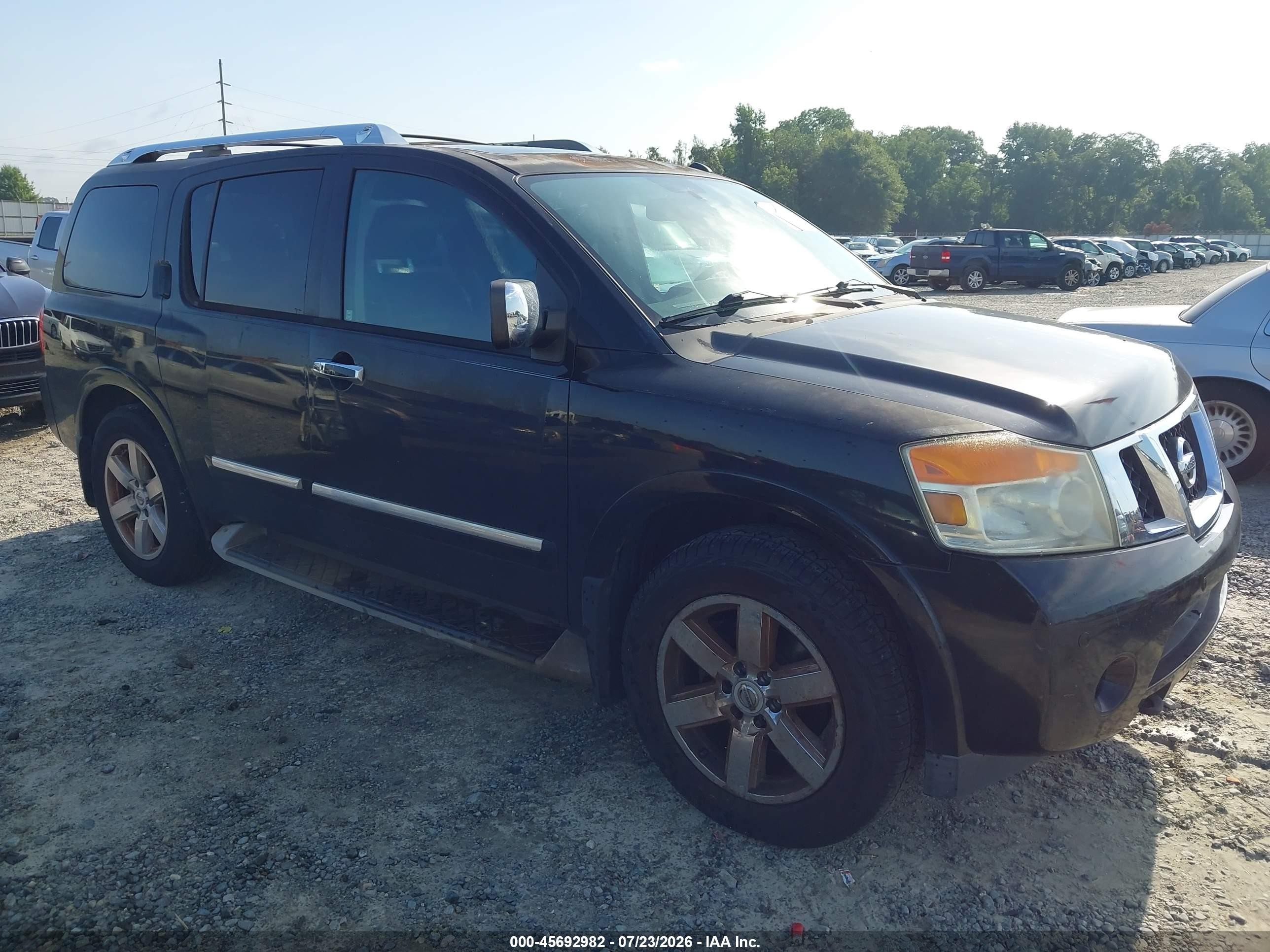 2011 Nissan Armada SL, VIN 5N1BA0ND7BN616880 — Normal wear
