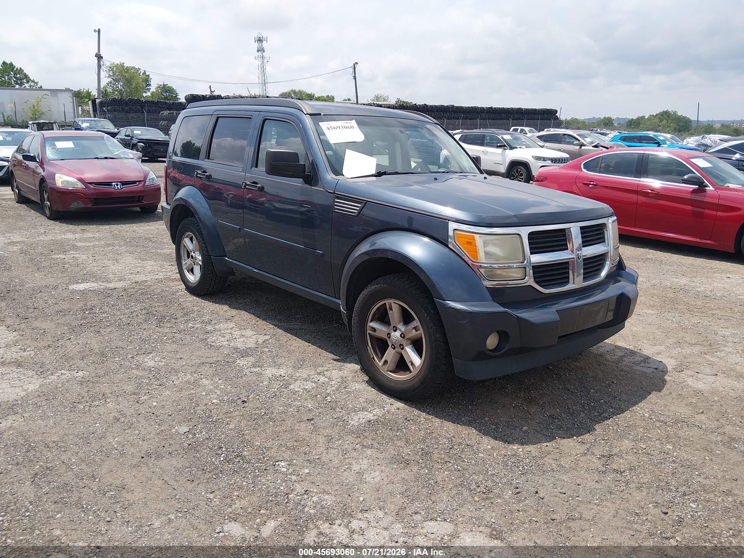 2008 Dodge Nitro SXT, VIN 1D8GU28K98W272867 — Normal wear