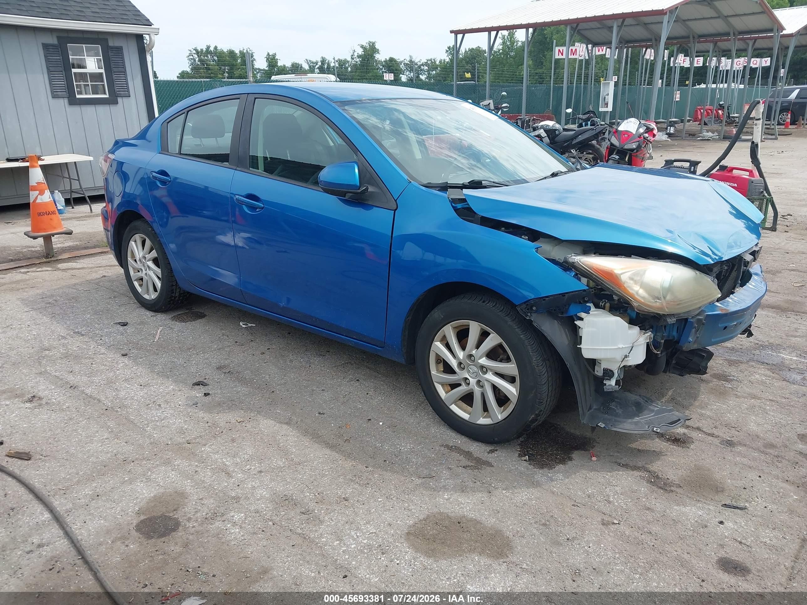 2012 Mazda 3 i Touring, VIN JM1BL1V87C1698786 — All over