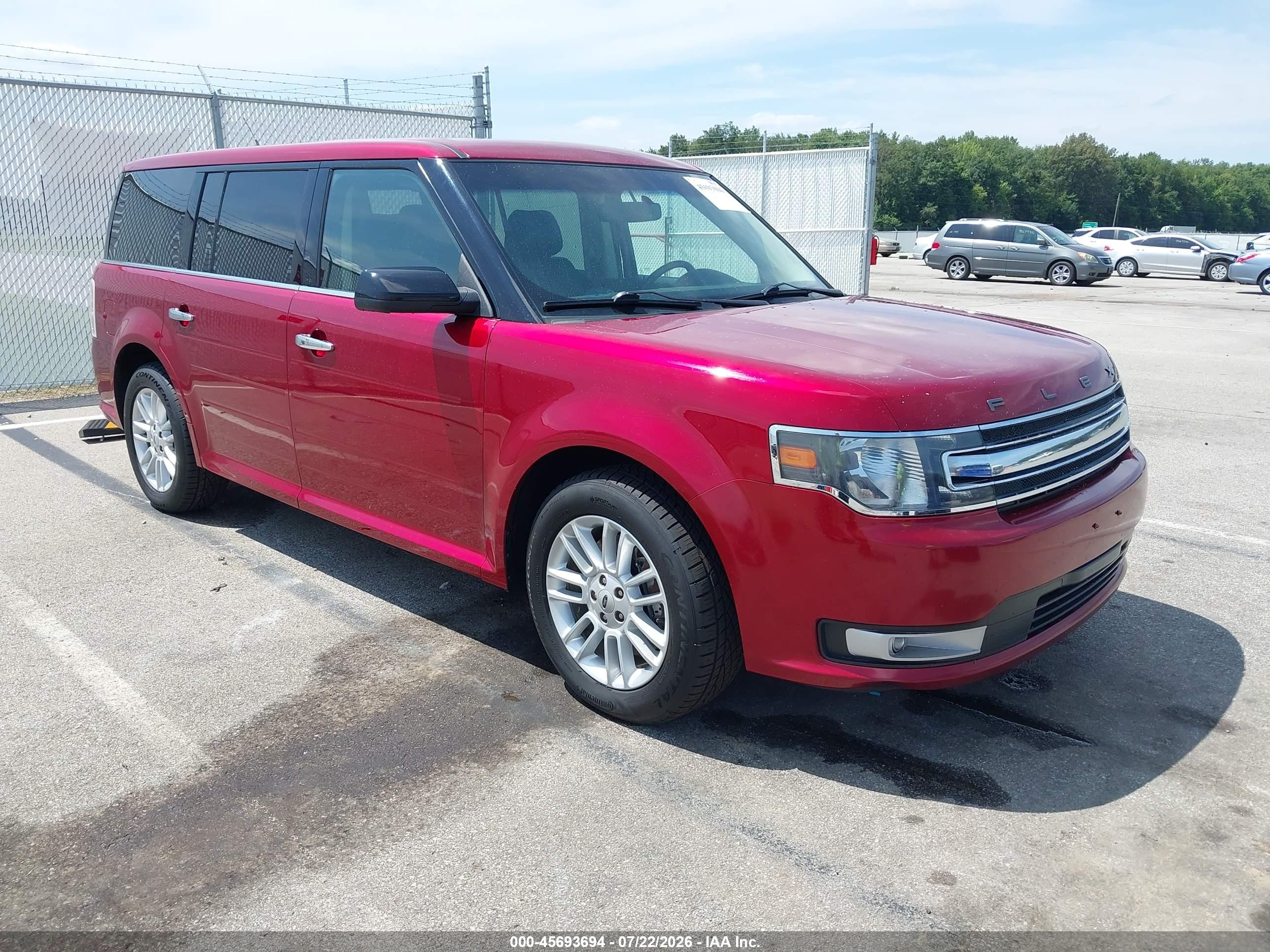 2015 Ford Flex SEL, VIN 2FMGK5C85FBA03454 — Бок