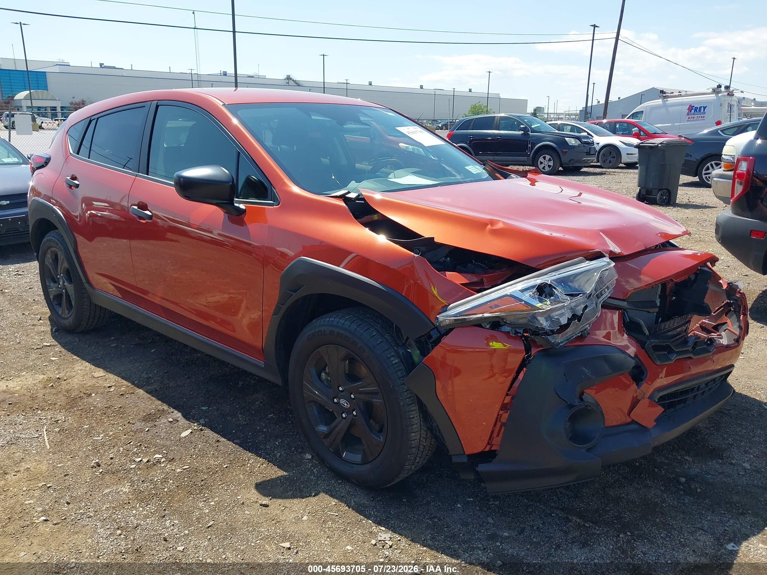 2025 Subaru Crosstrek, VIN JF2GUABC2SH309023 — Front end