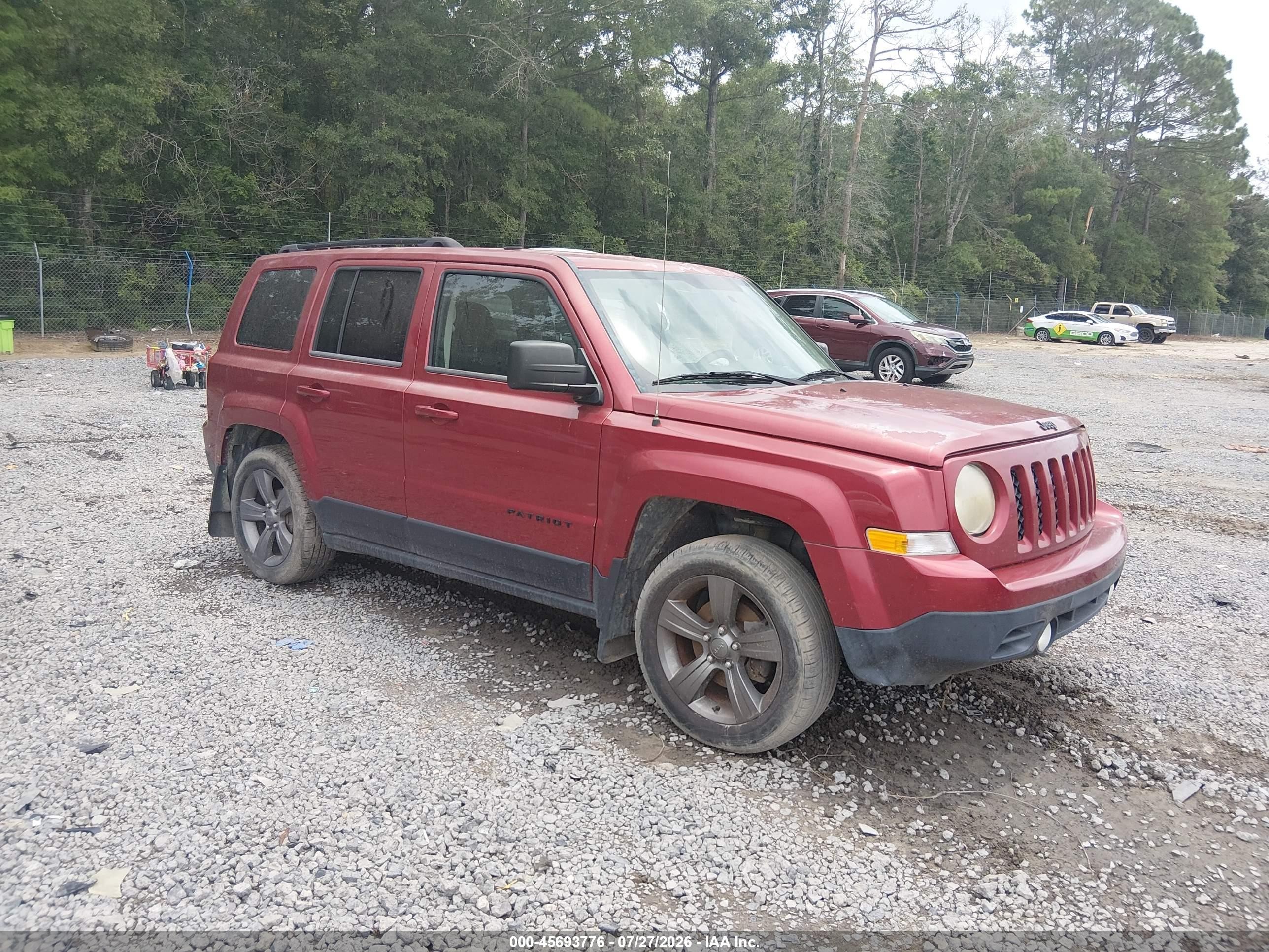 2014 Jeep Patriot Sport, VIN 1C4NJPBA0ED753206 — Normal wear