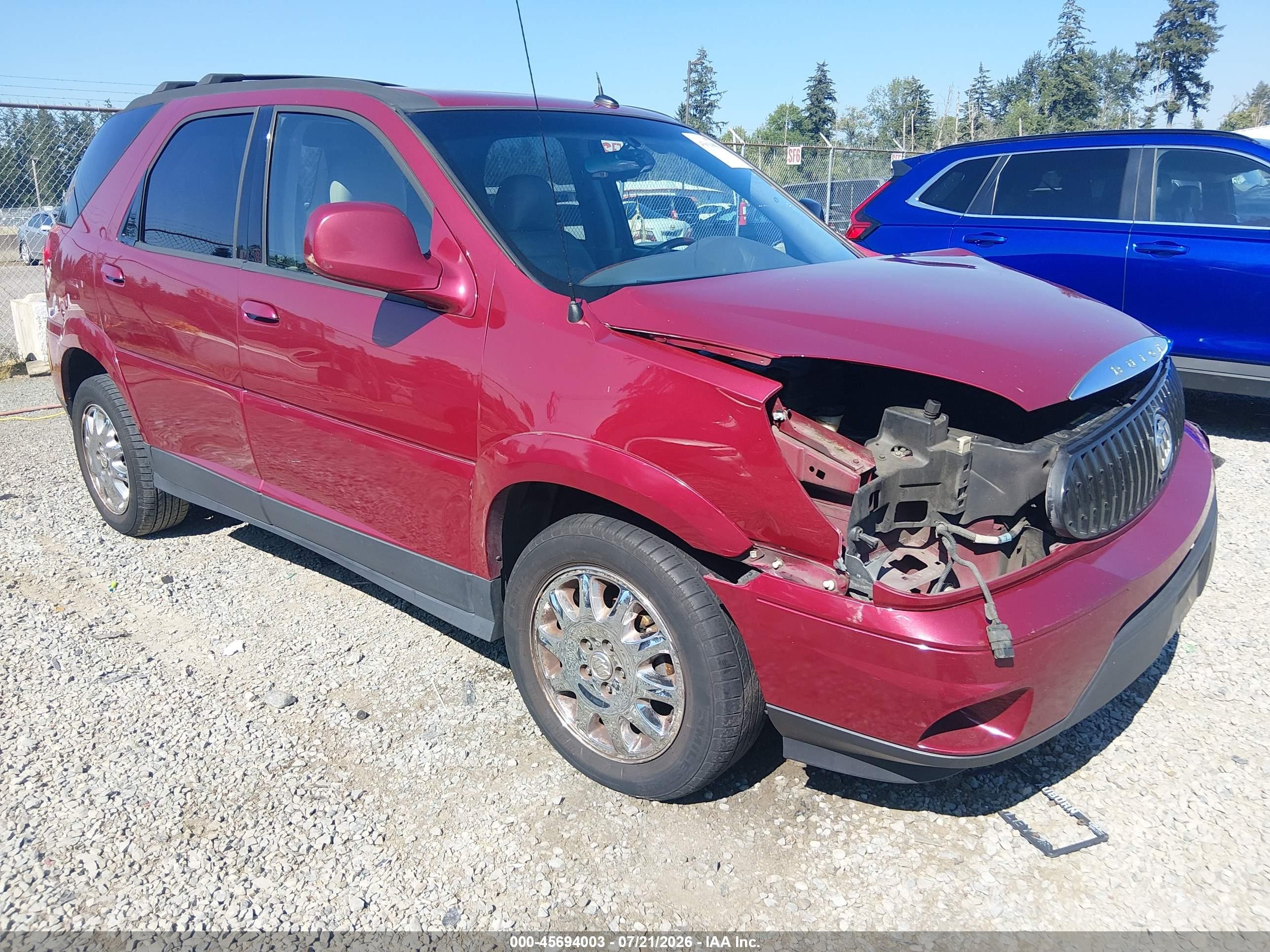 2007 Buick Rendezvous CX, VIN 3G5DA03L57S514781 — Front end